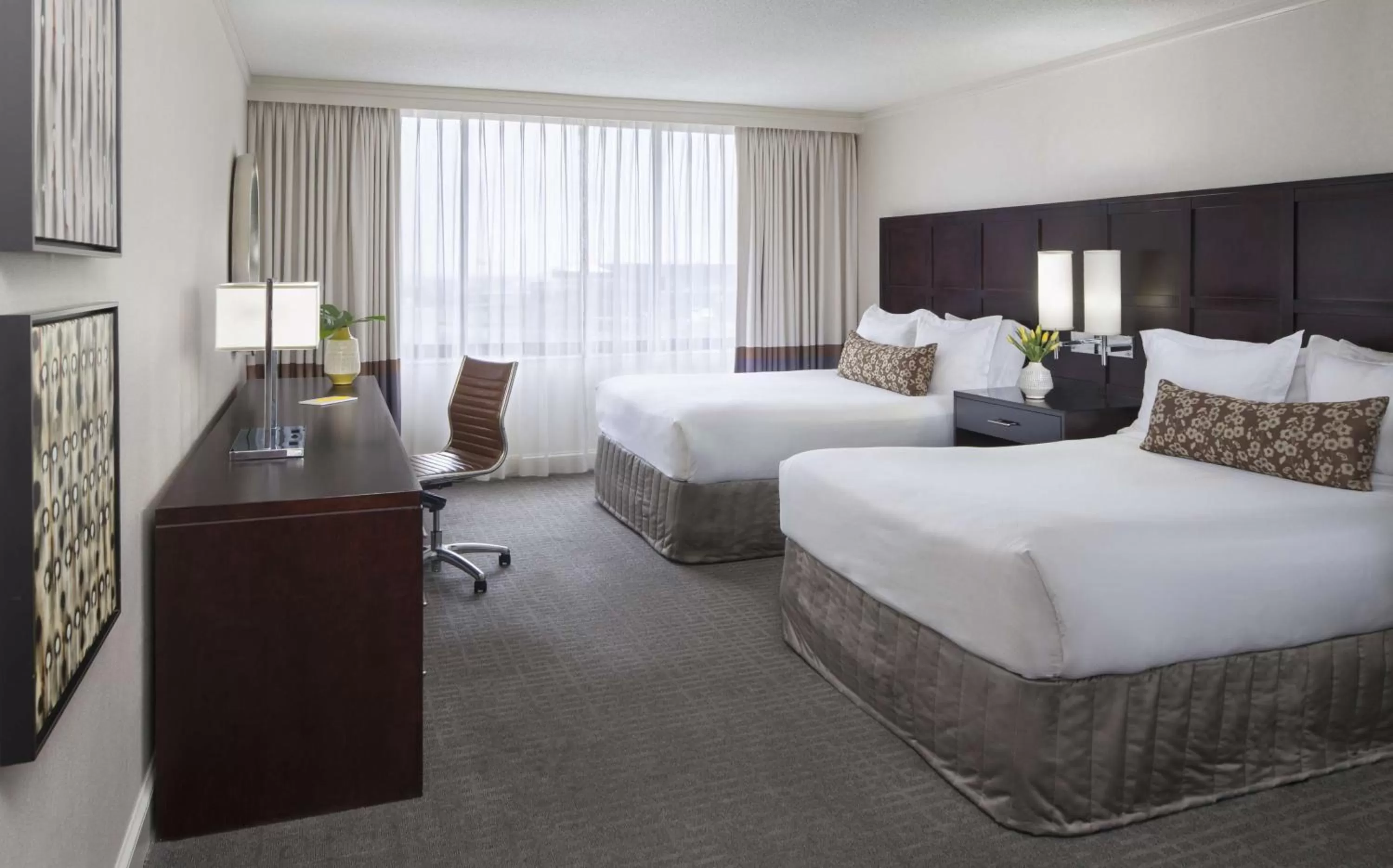 Double Room with Two Double Beds with View in Hilton Washington DC Capitol Hill