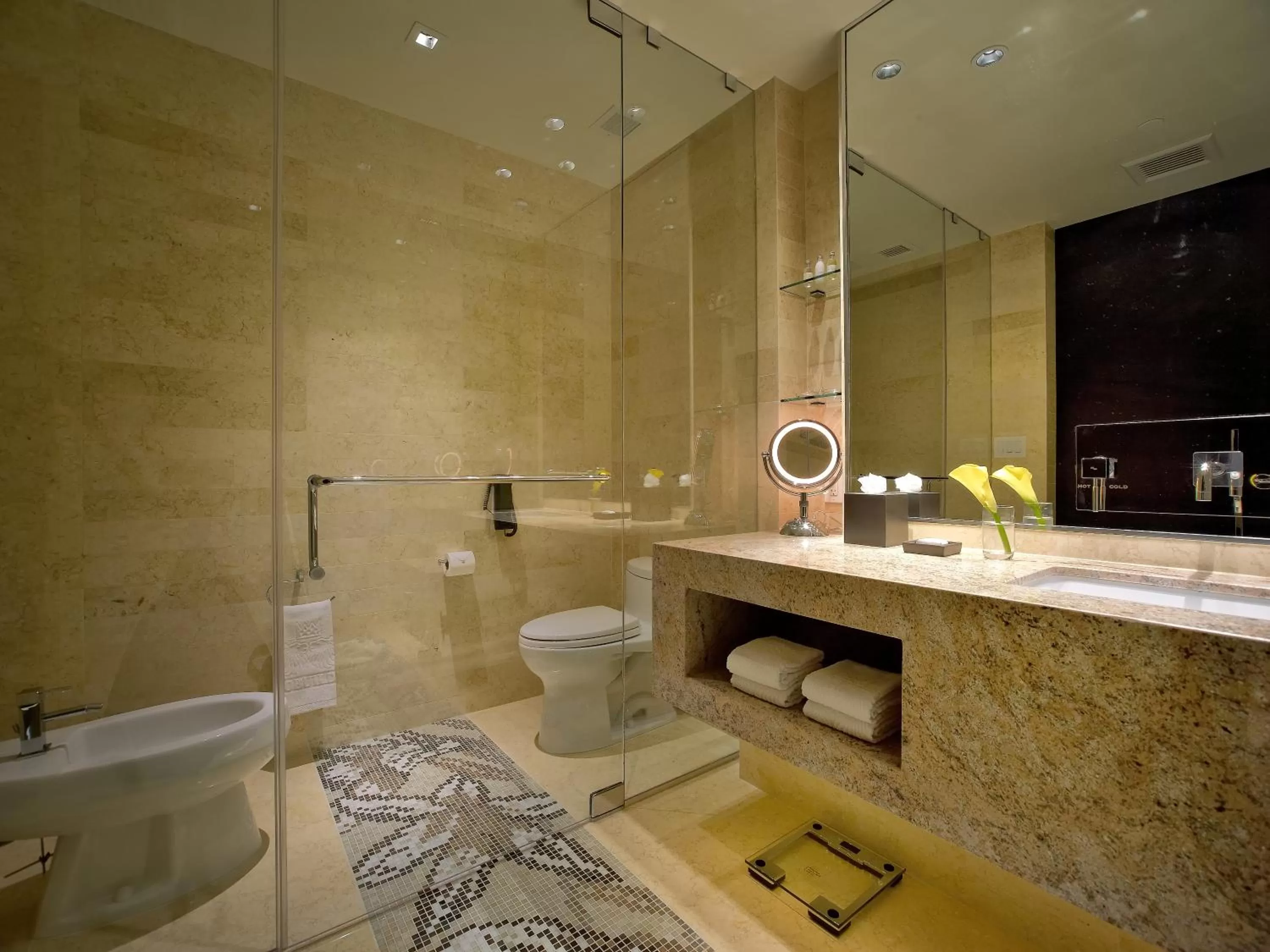 Bathroom in EB Hotel Miami Airport