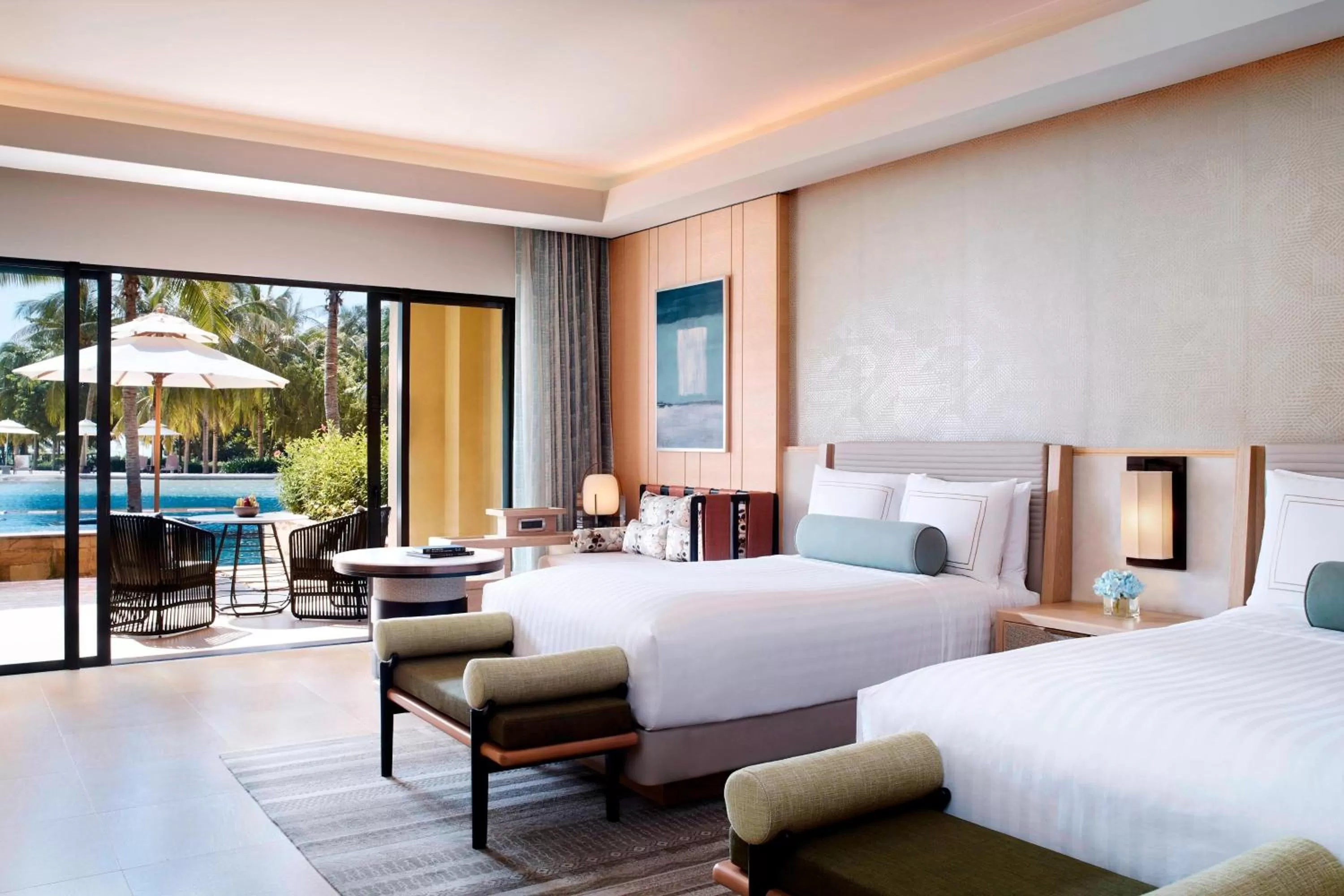 Photo of the whole room, Bed in The Ritz-Carlton Sanya, Yalong Bay
