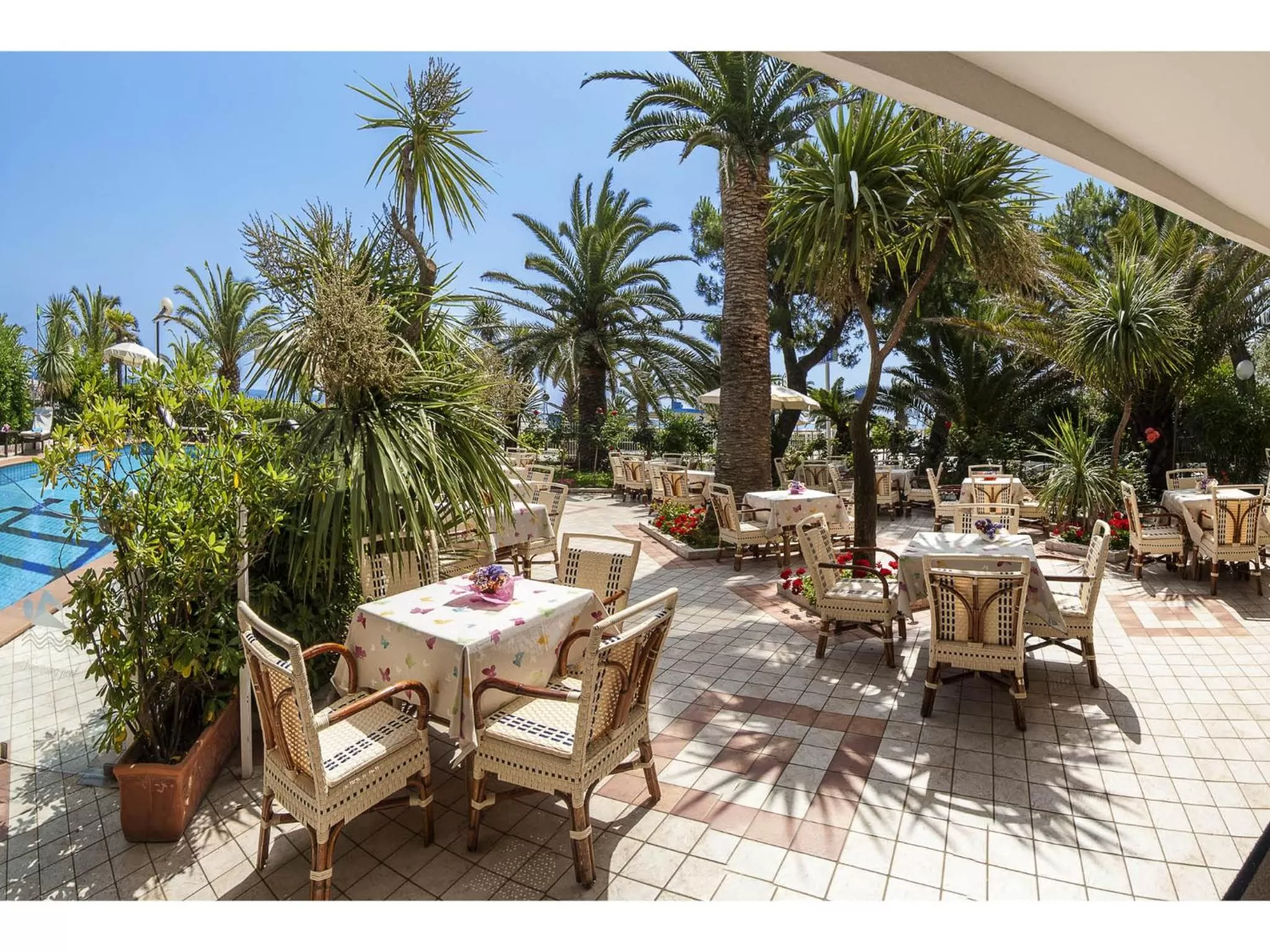 Restaurant/places to eat in Hotel Corallo