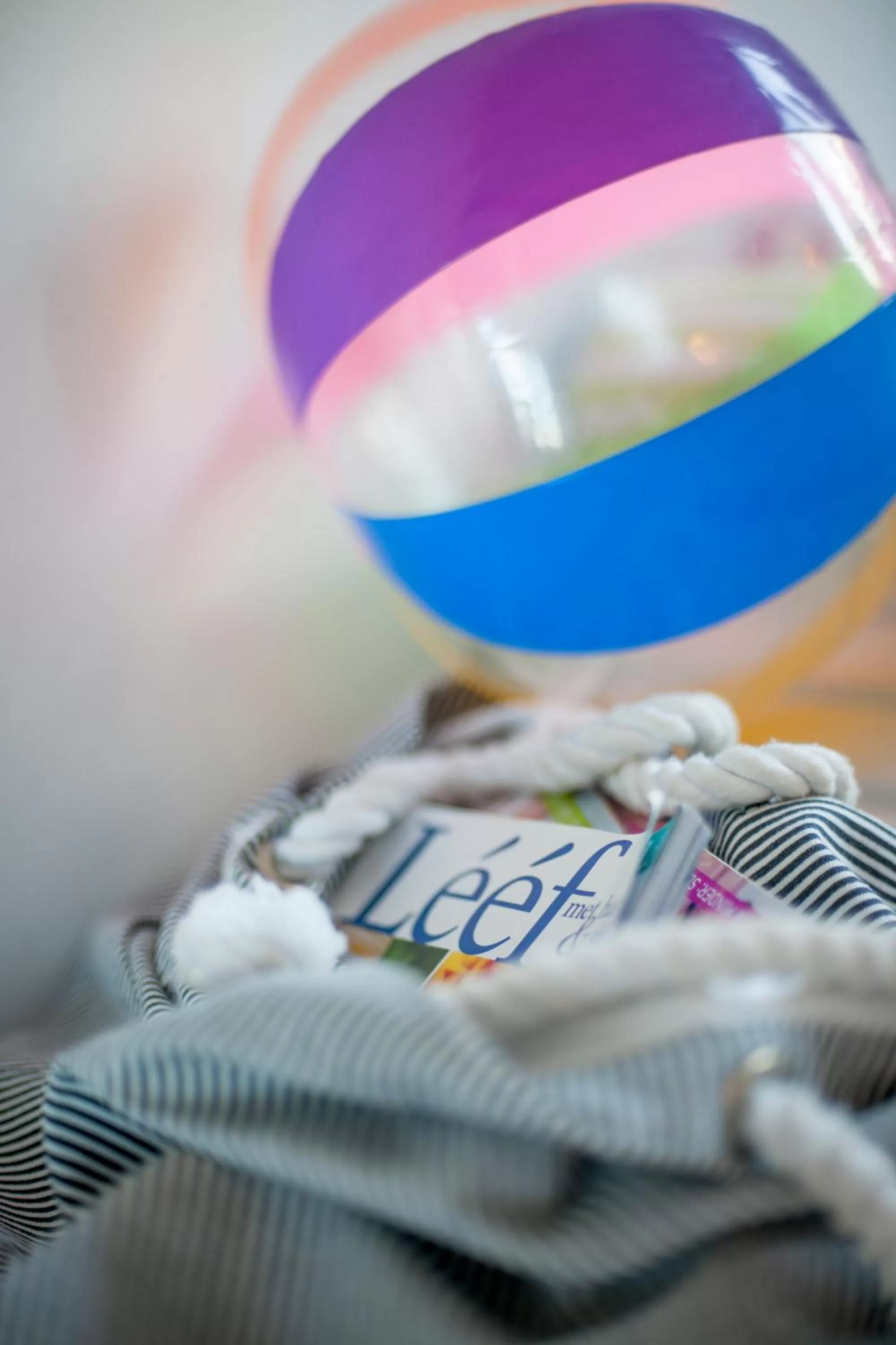 Bed in Panoramic Blue B&B
