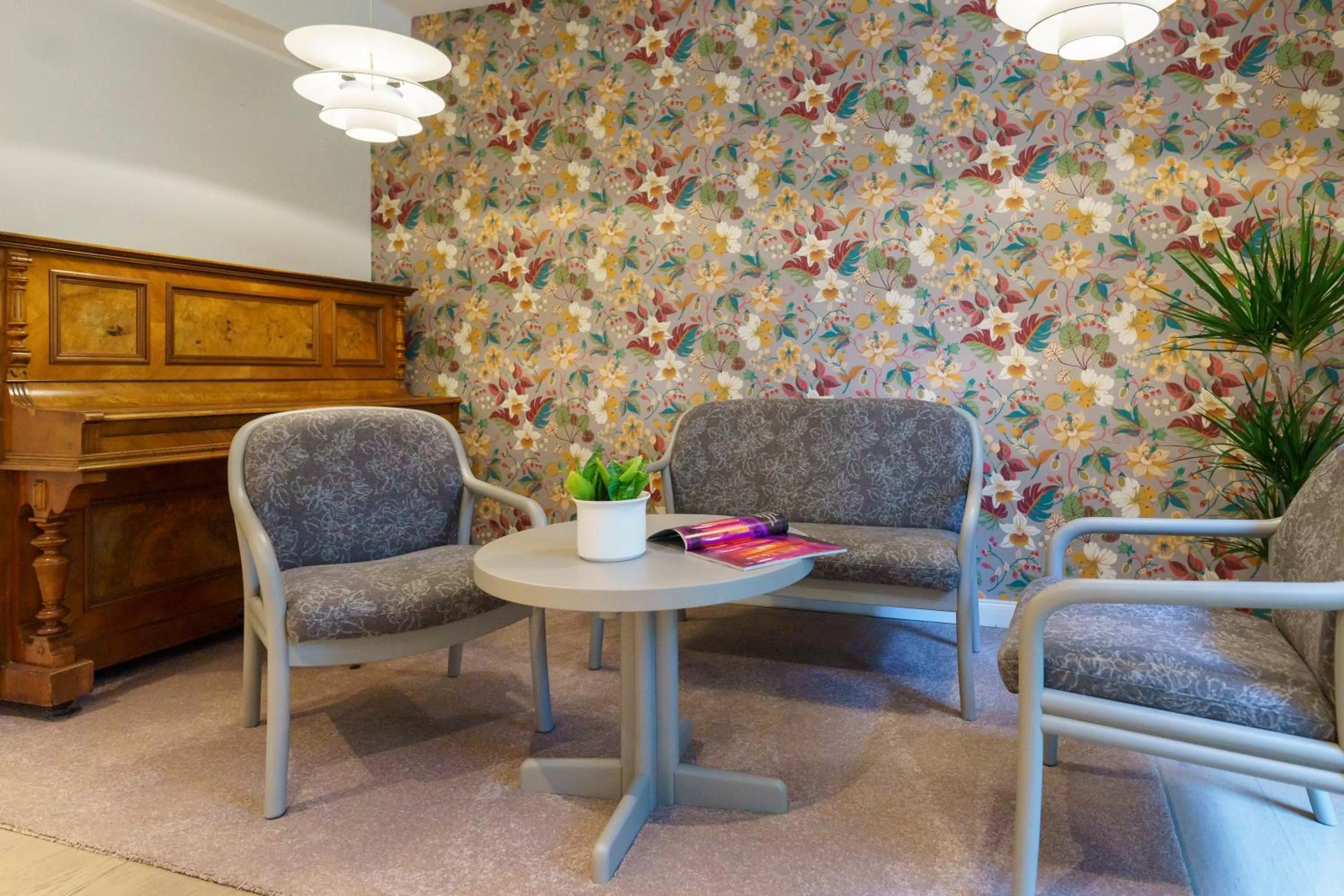 Lobby or reception in Gästehaus Sonnenhof