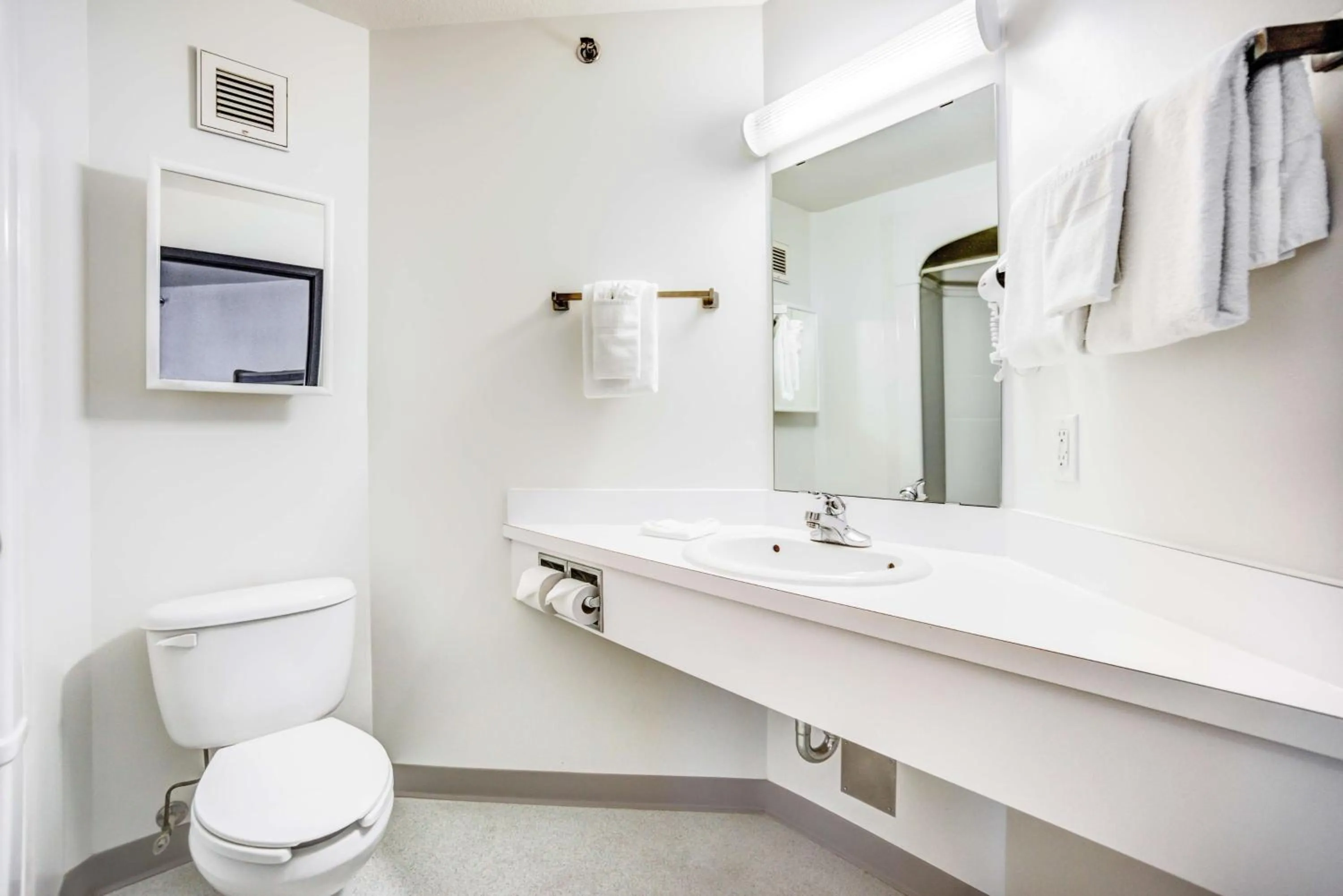 Toilet in Motel 6-Red Deer, AB