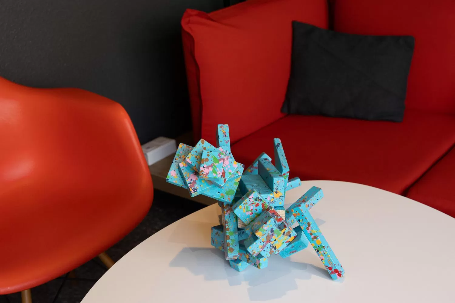 Seating area in ibis Perpignan Sud Saint Charles