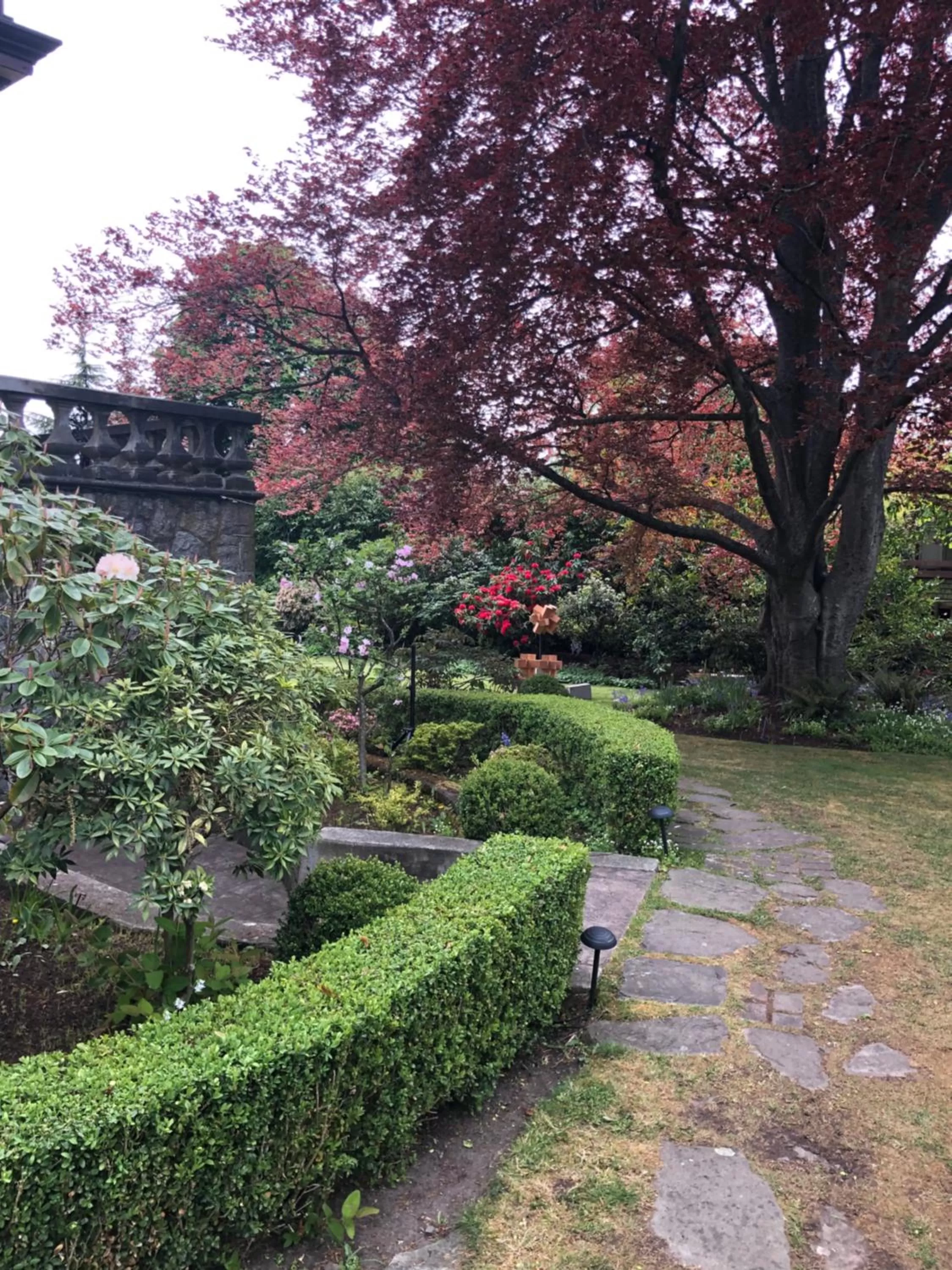 Garden in Prior Castle Inn