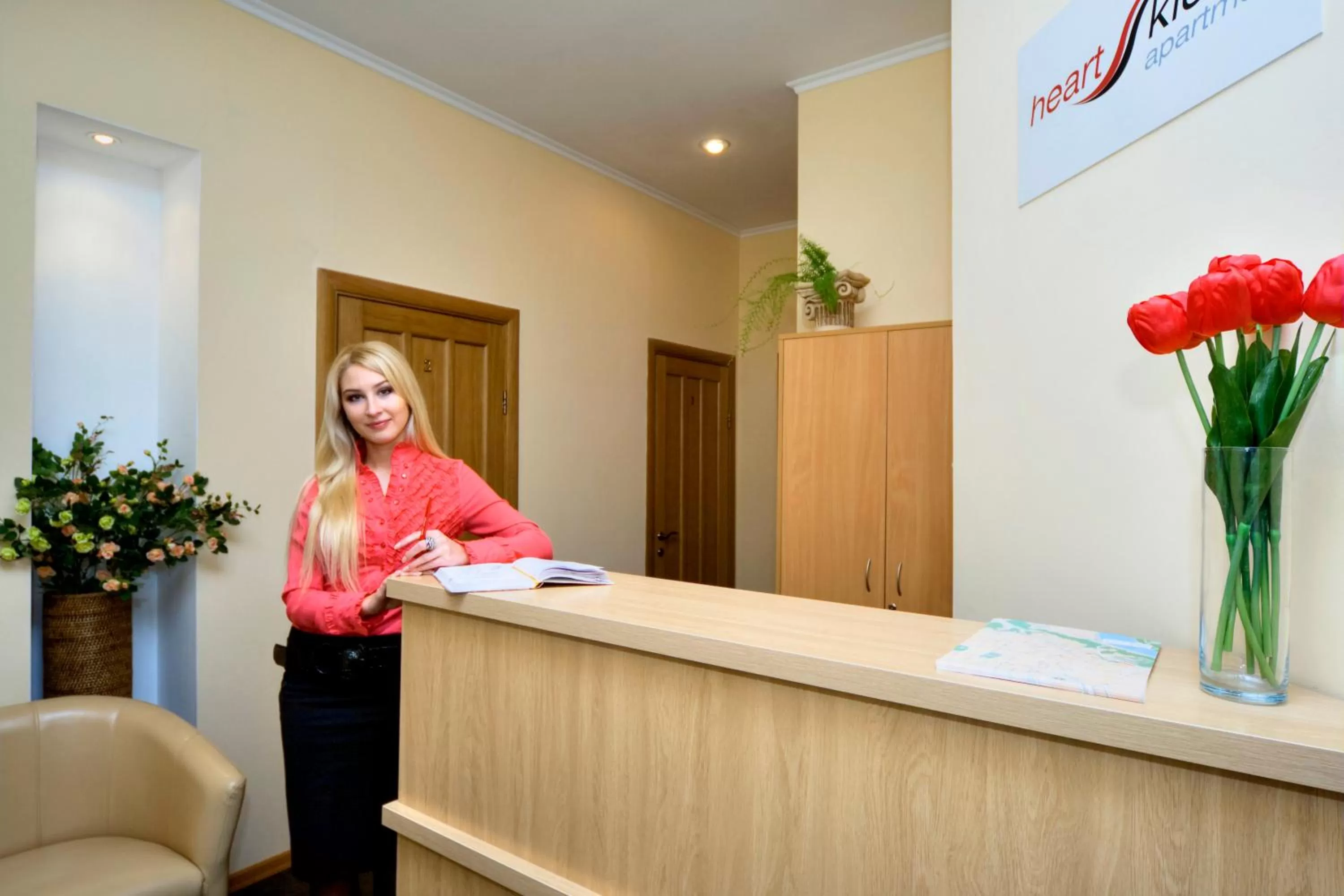 Lobby or reception, Lobby/Reception in Heart Kyiv Apart-Hotel