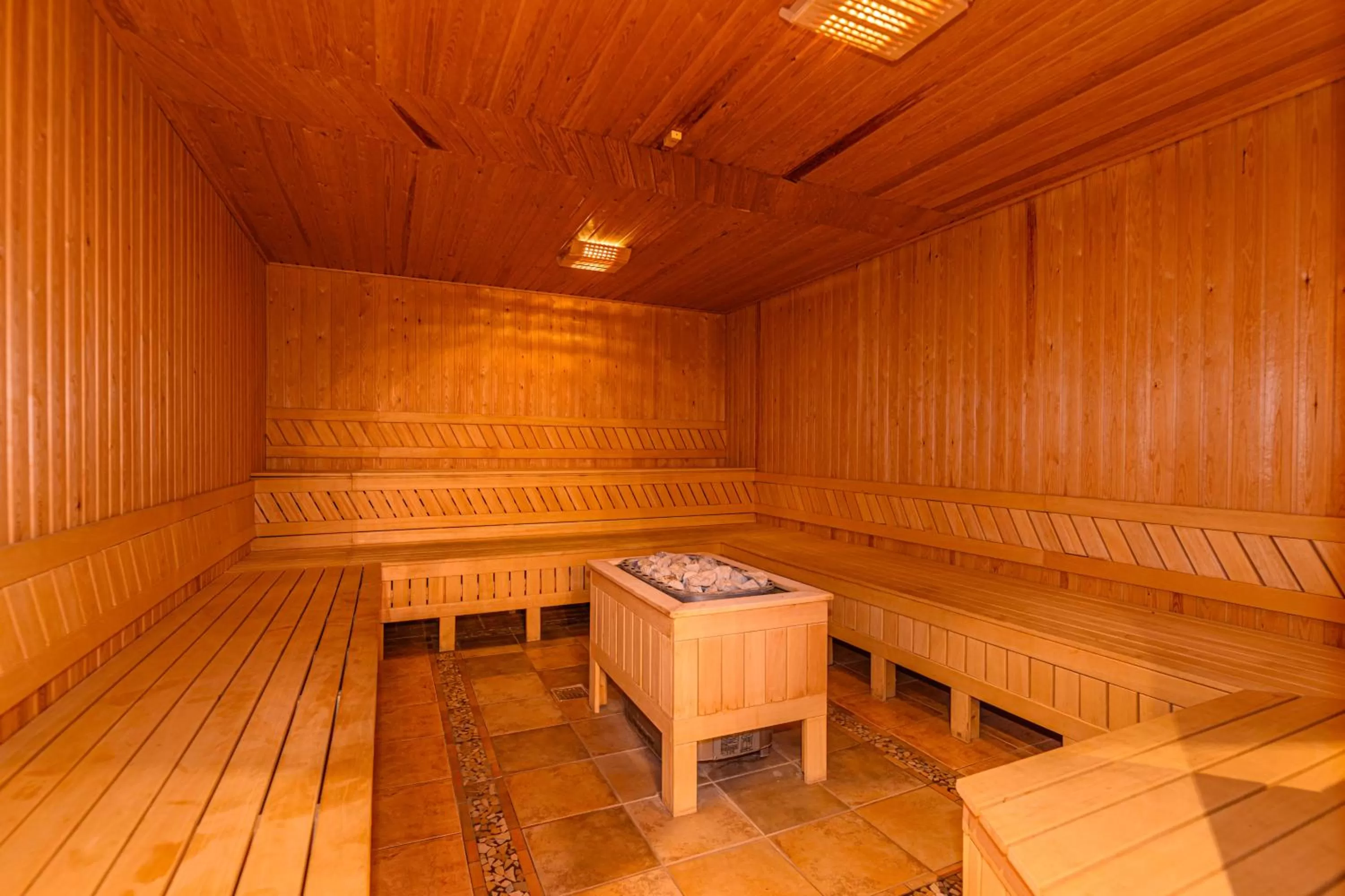 Sauna in Aurelius Imparatul Romanilor Hotel & SPA