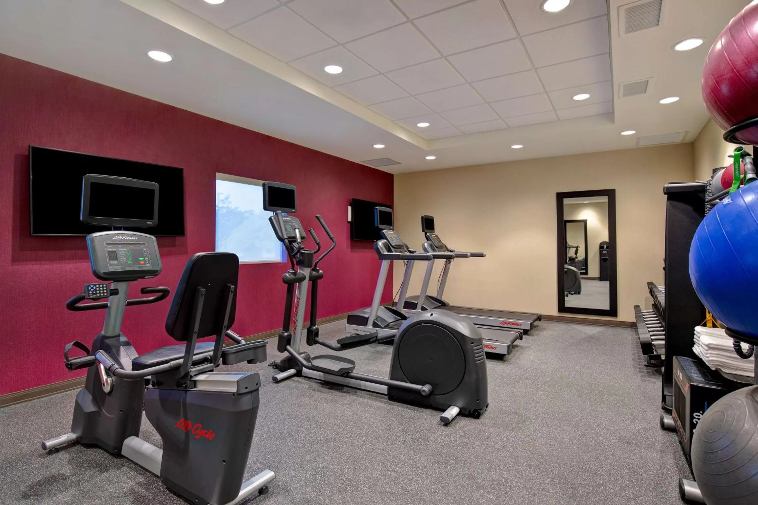 Fitness centre/facilities in Home2 Suites By Hilton Lewisville Dallas