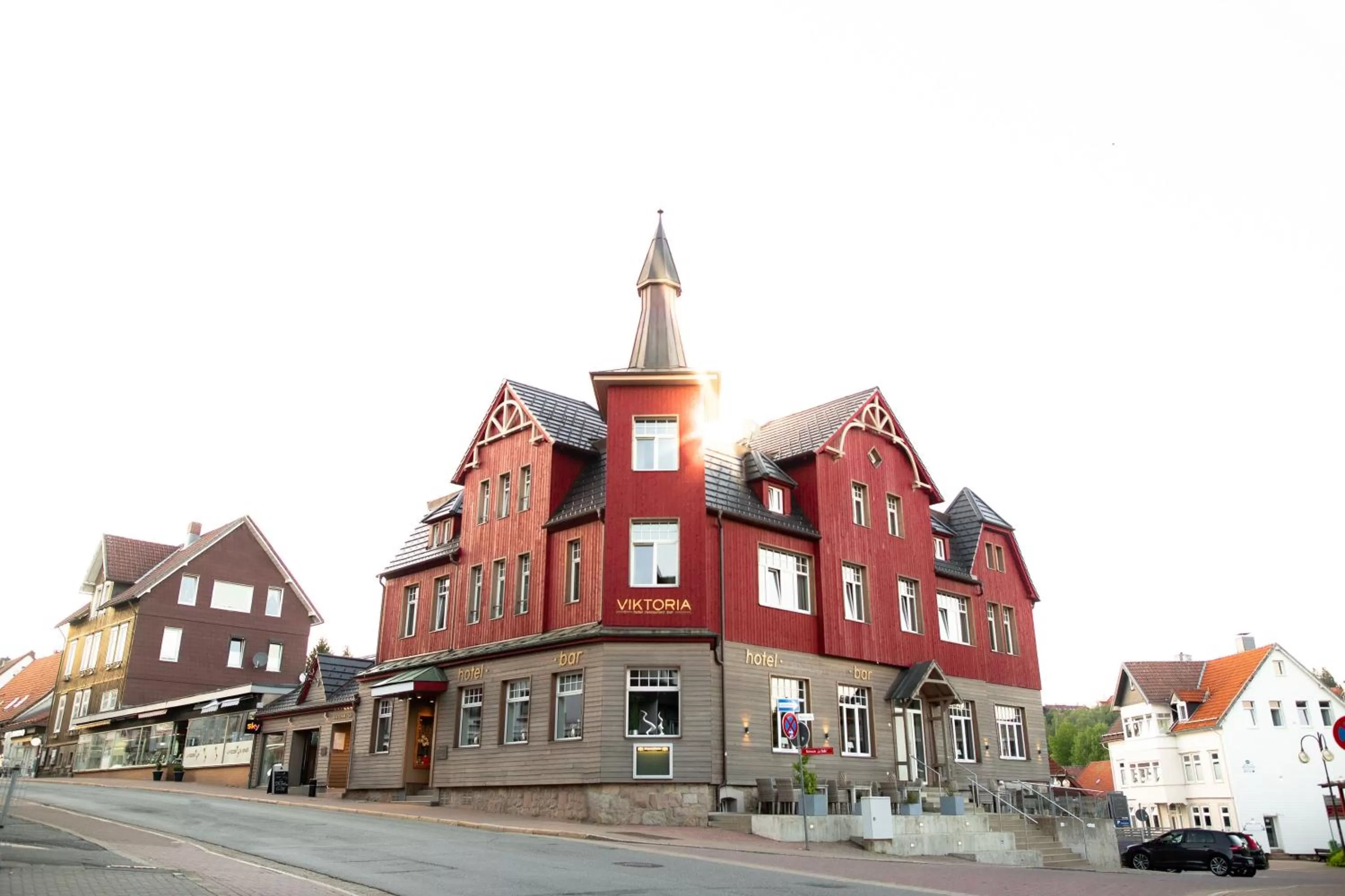 Facade/entrance in StrandBerg's Designhotel Viktoria