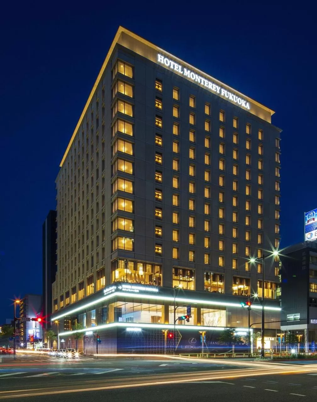Property building in Hotel Monterey Fukuoka