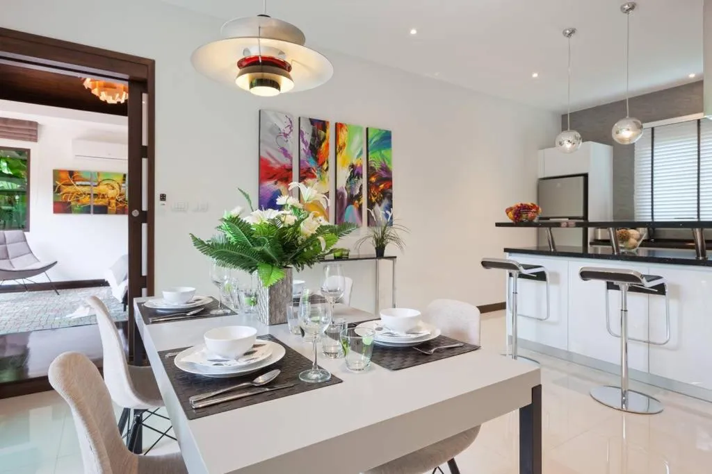 Dining area in Inspire Villas Phuket