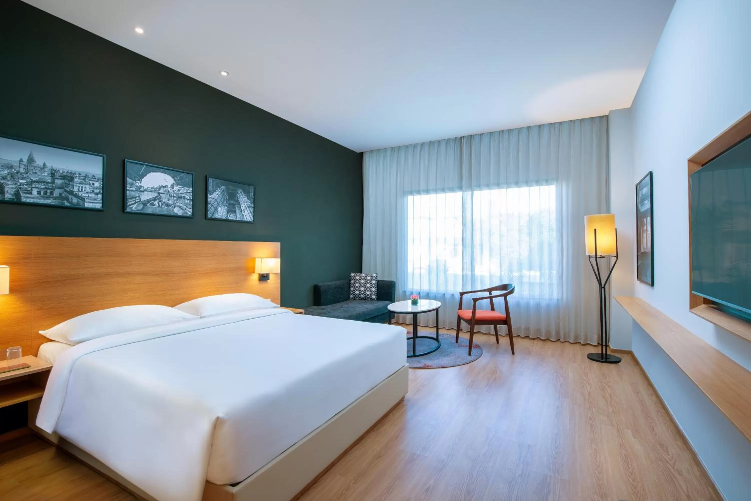 Bedroom, Bed in Park Inn by Radisson Gwalior