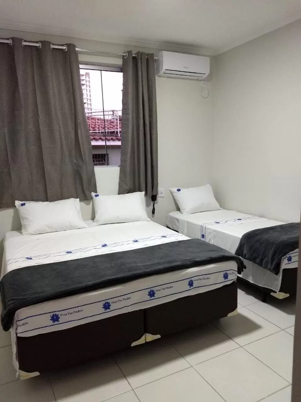 Bed in Hotel Flor Paulista