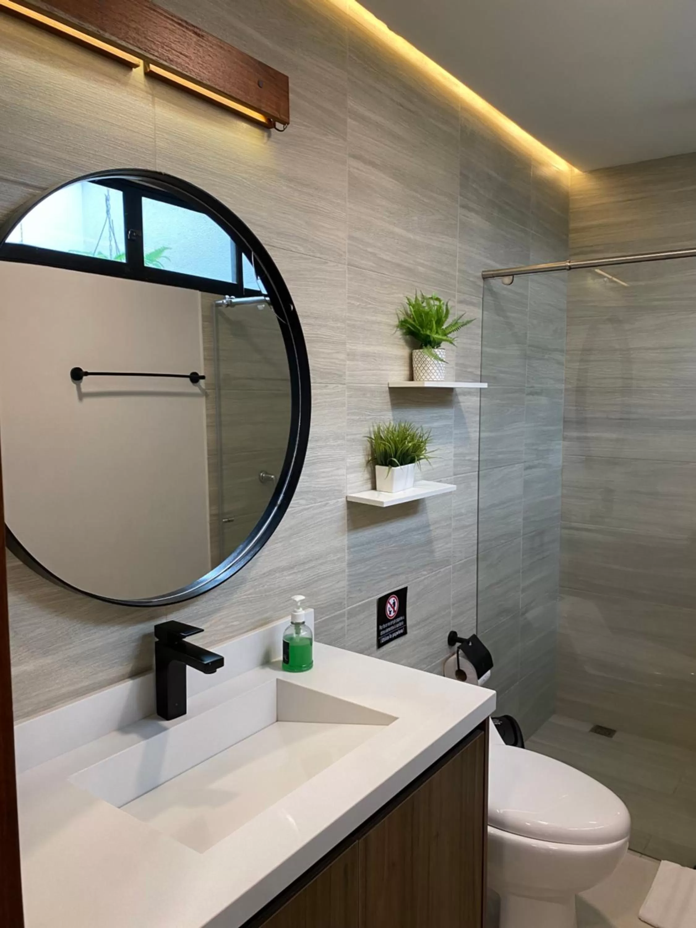 Bathroom in Kapital Suites