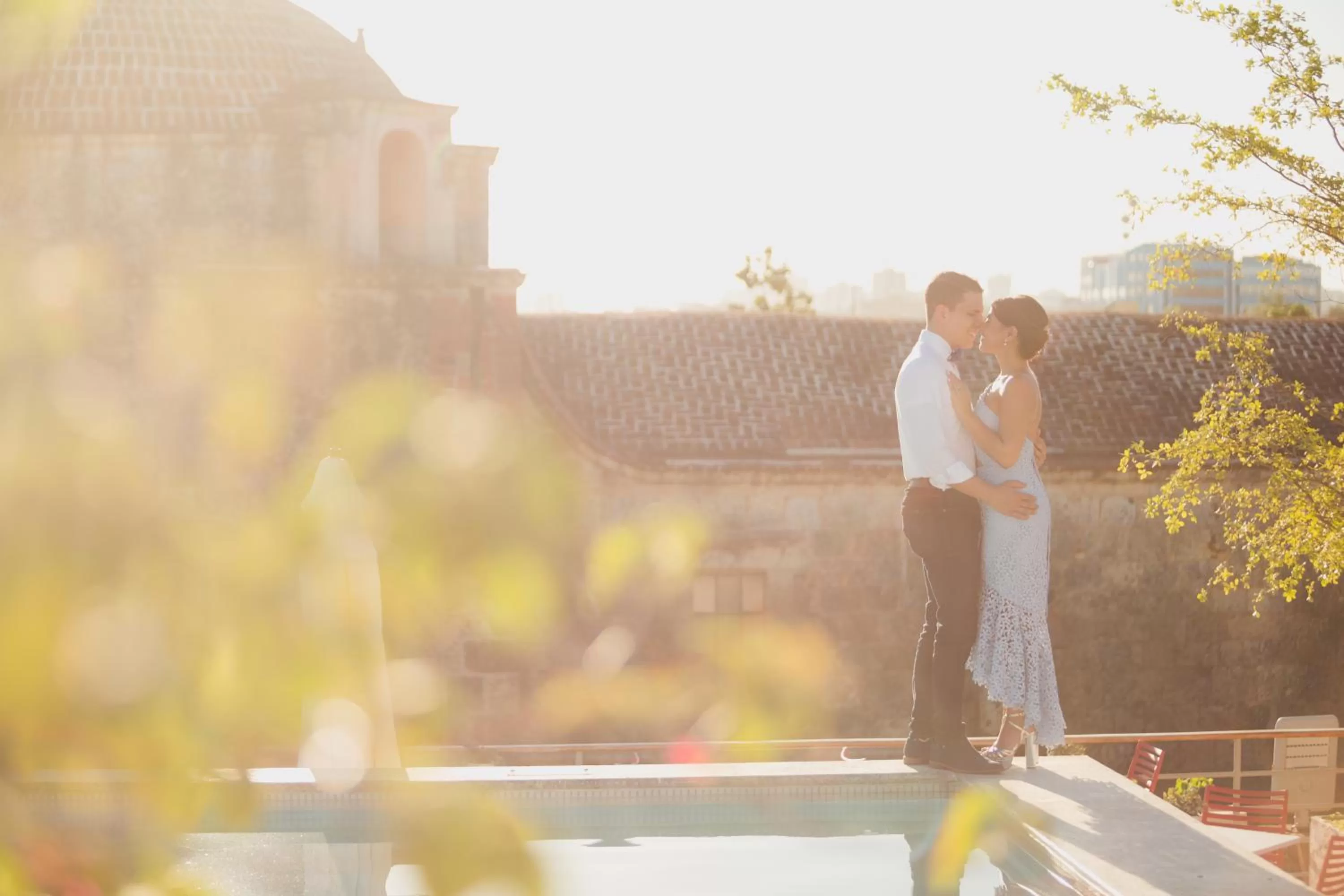 People in Billini Hotel, Historic Luxury