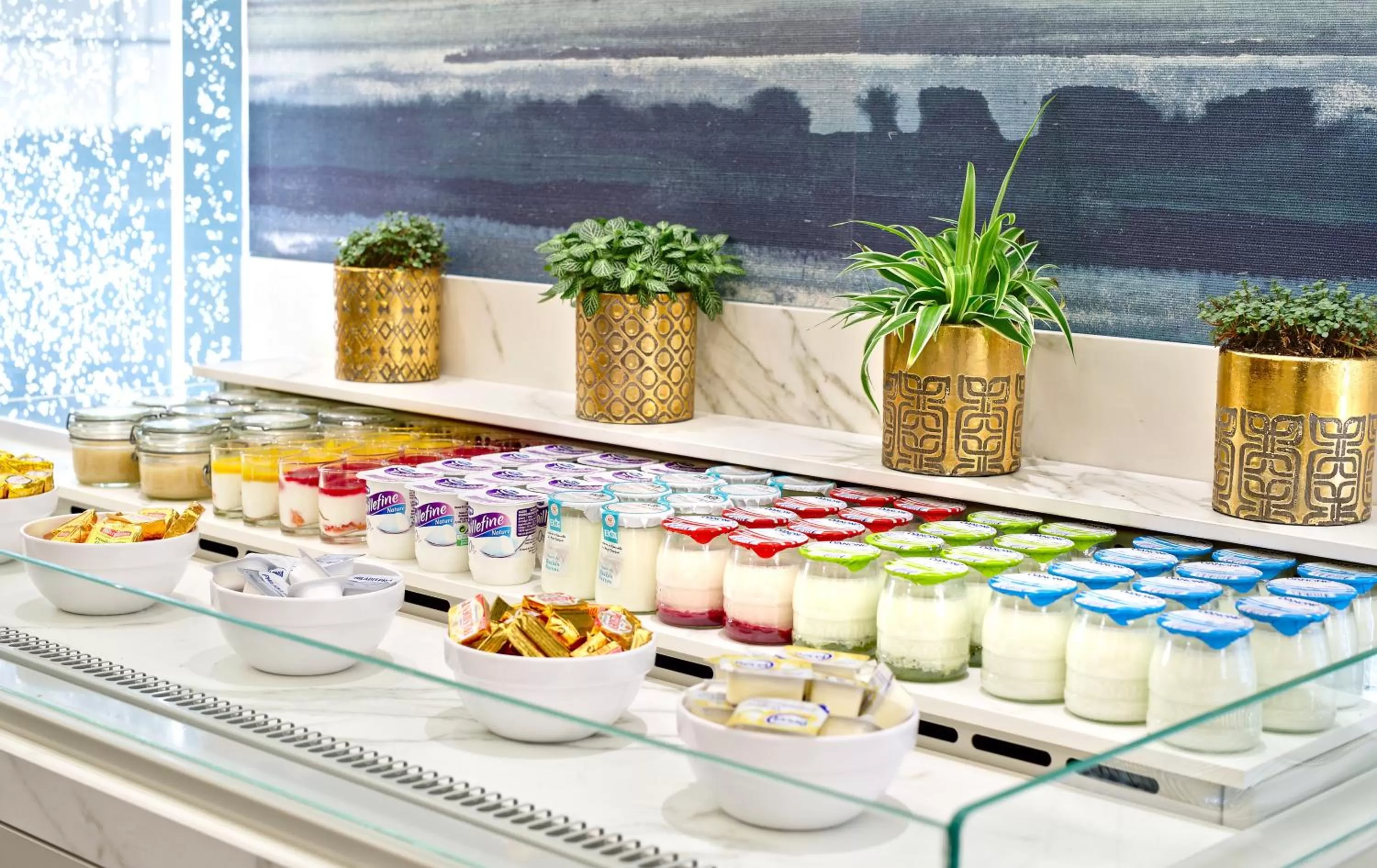 Buffet breakfast in Hotel Le Plaza Brussels