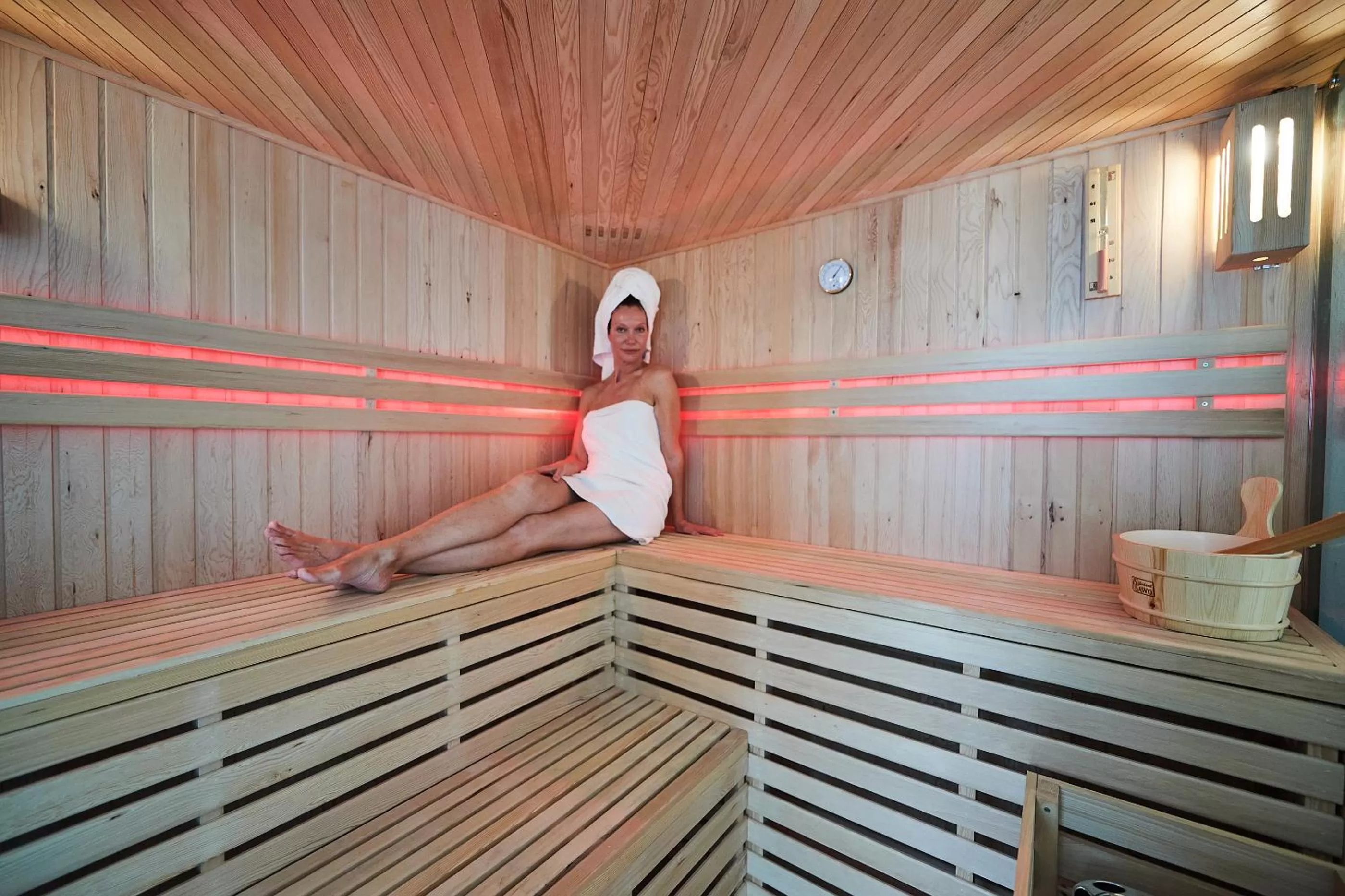 Sauna in Hotel Amadeus