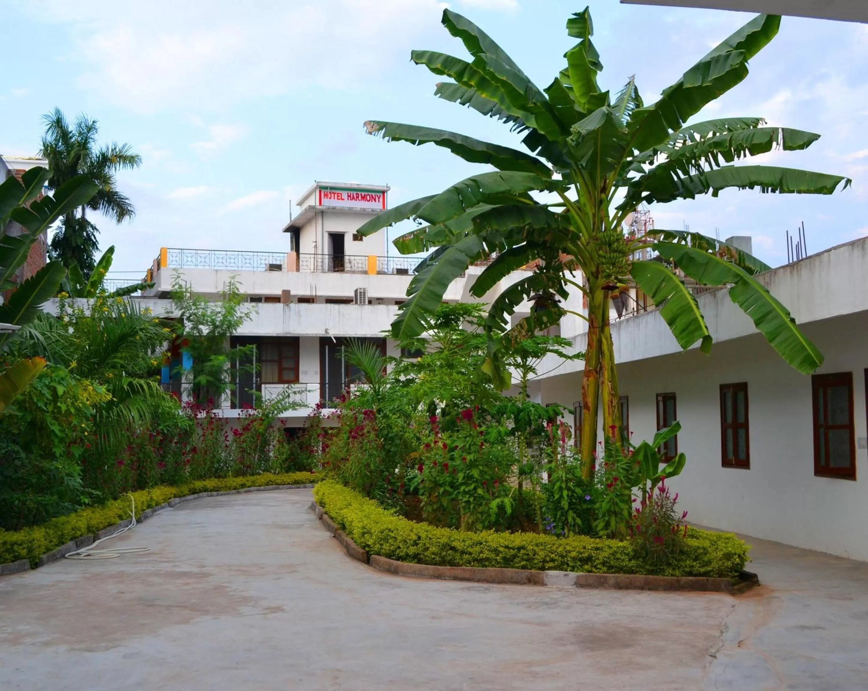 Property building in Hotel Harmony