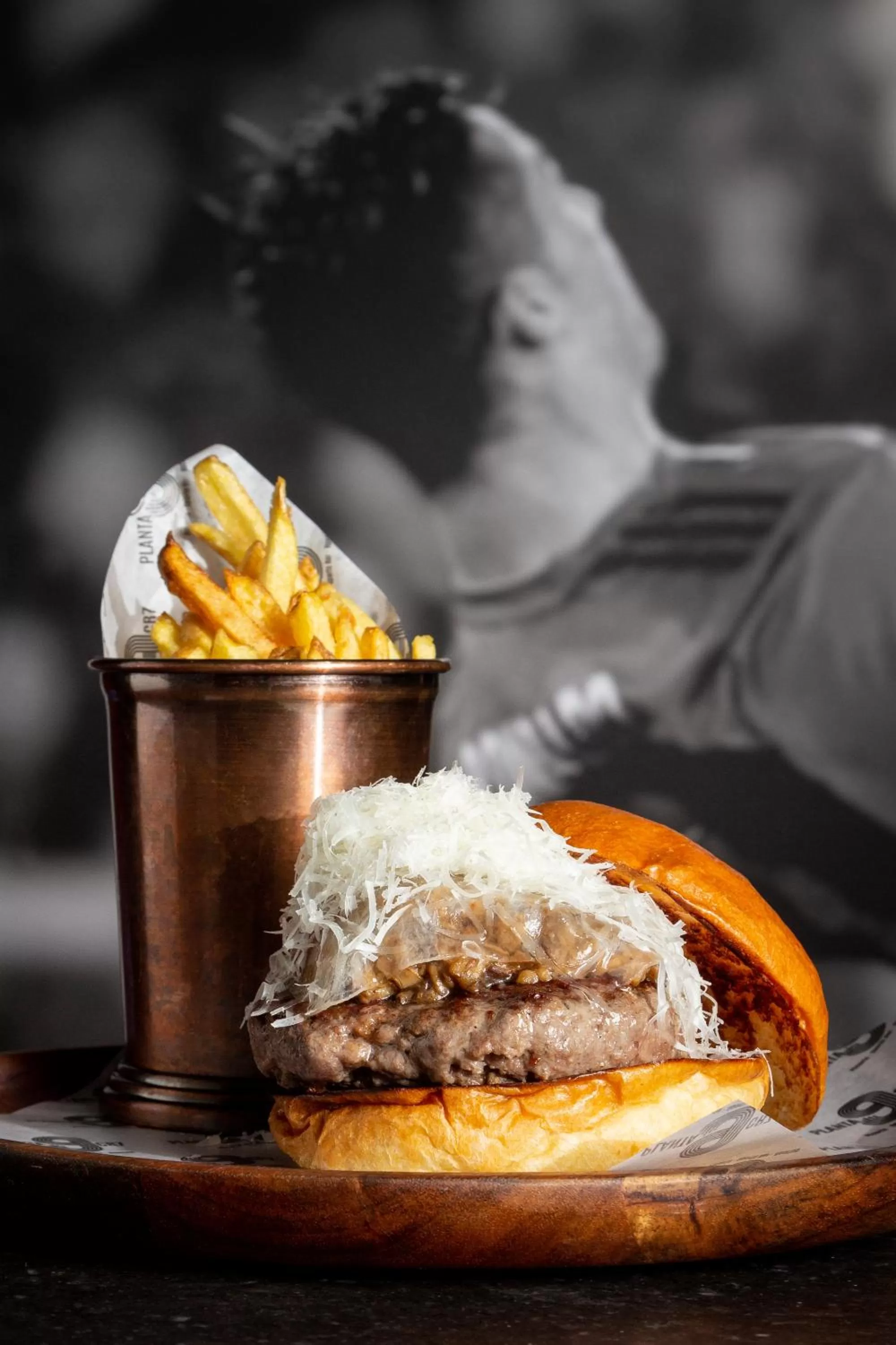 Food close-up in Pestana CR7 Gran Vía Madrid