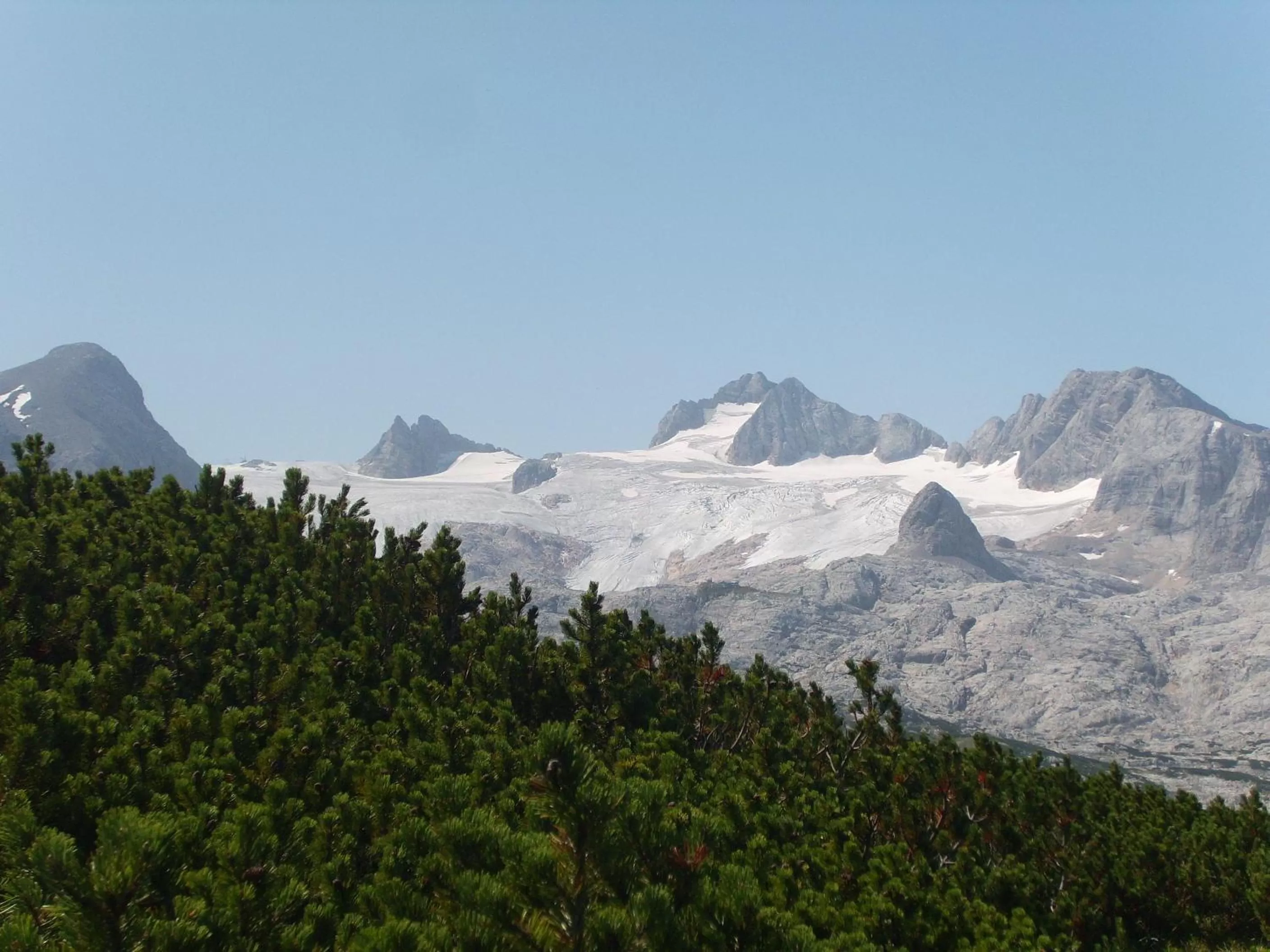Natural landscape, Mountain View in Privatpension Gosaukammblick