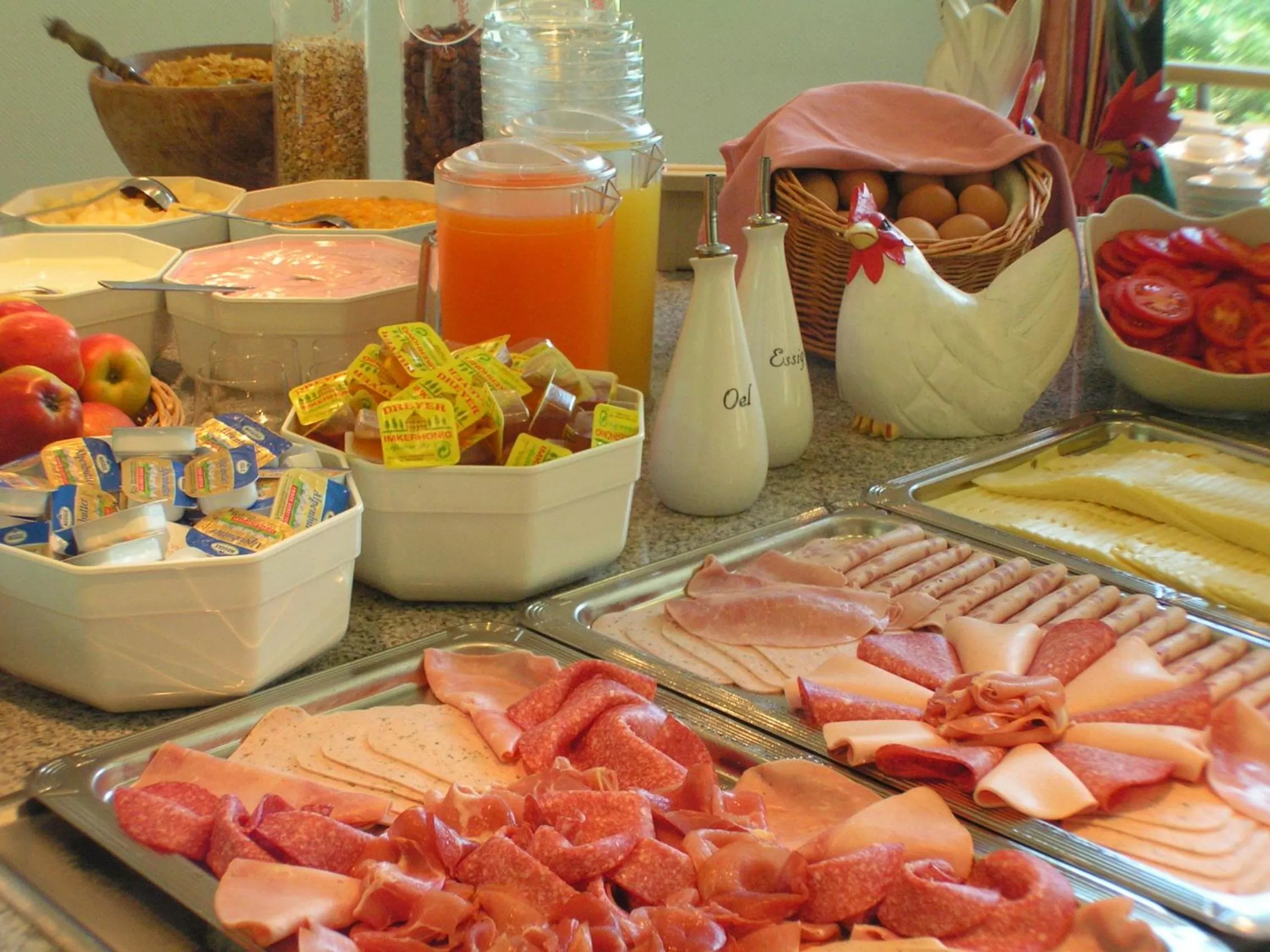 Breakfast in Panorama Inn Hotel und Boardinghaus