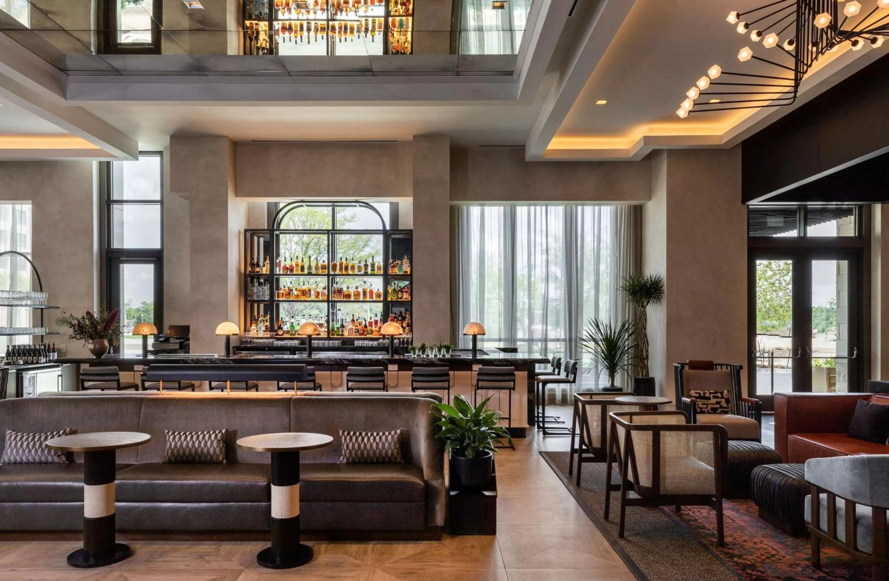 Lounge or bar in Thompson Savannah, by Hyatt