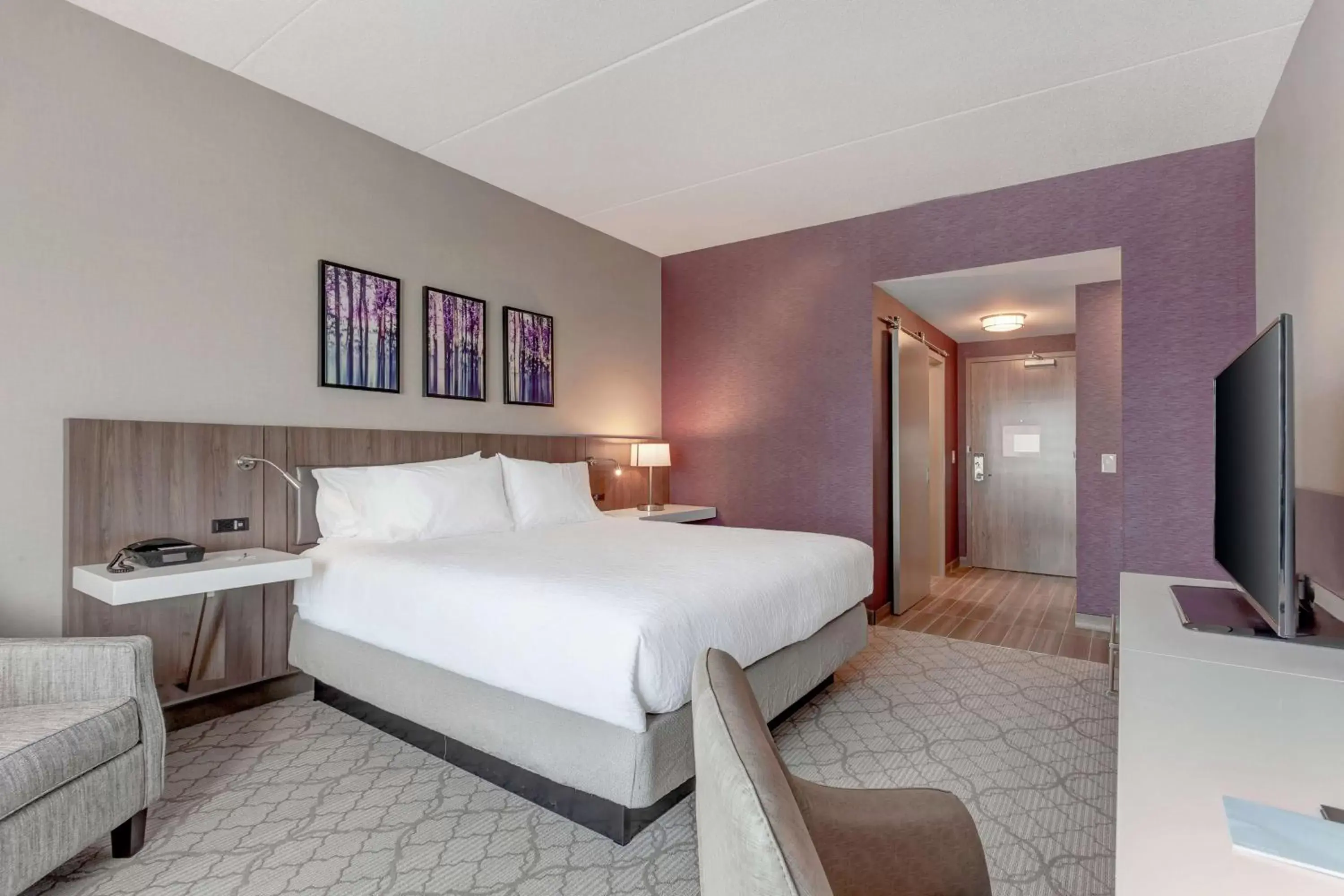 King Room in Hilton Garden Inn Toronto/Brampton West, Ontario, Canada King Room in Hilton Garden Inn Toronto/Brampton West, Ontario, Canada