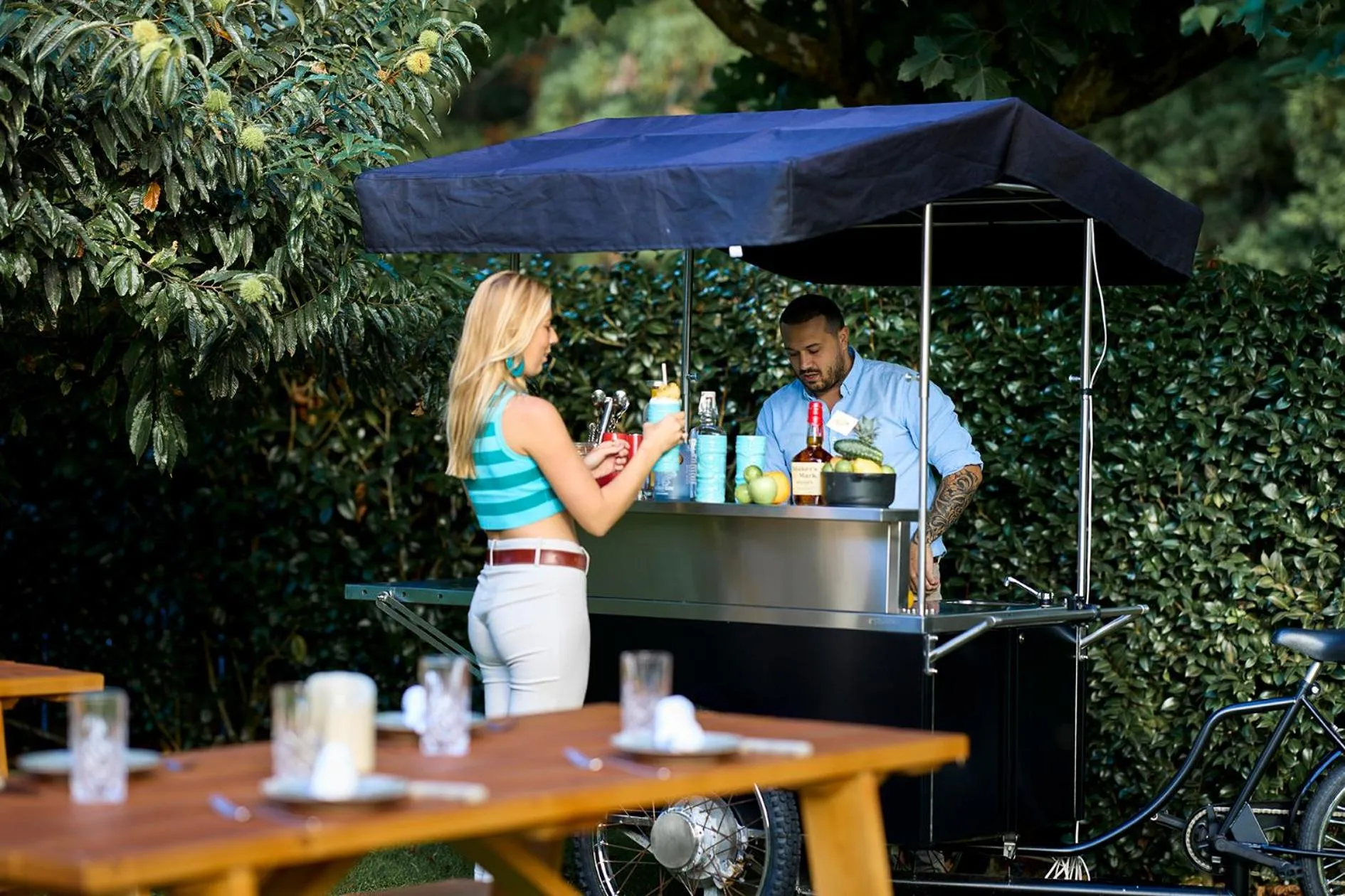 Garden, Restaurant/Places to Eat in Furnas Boutique Hotel - Thermal & Spa