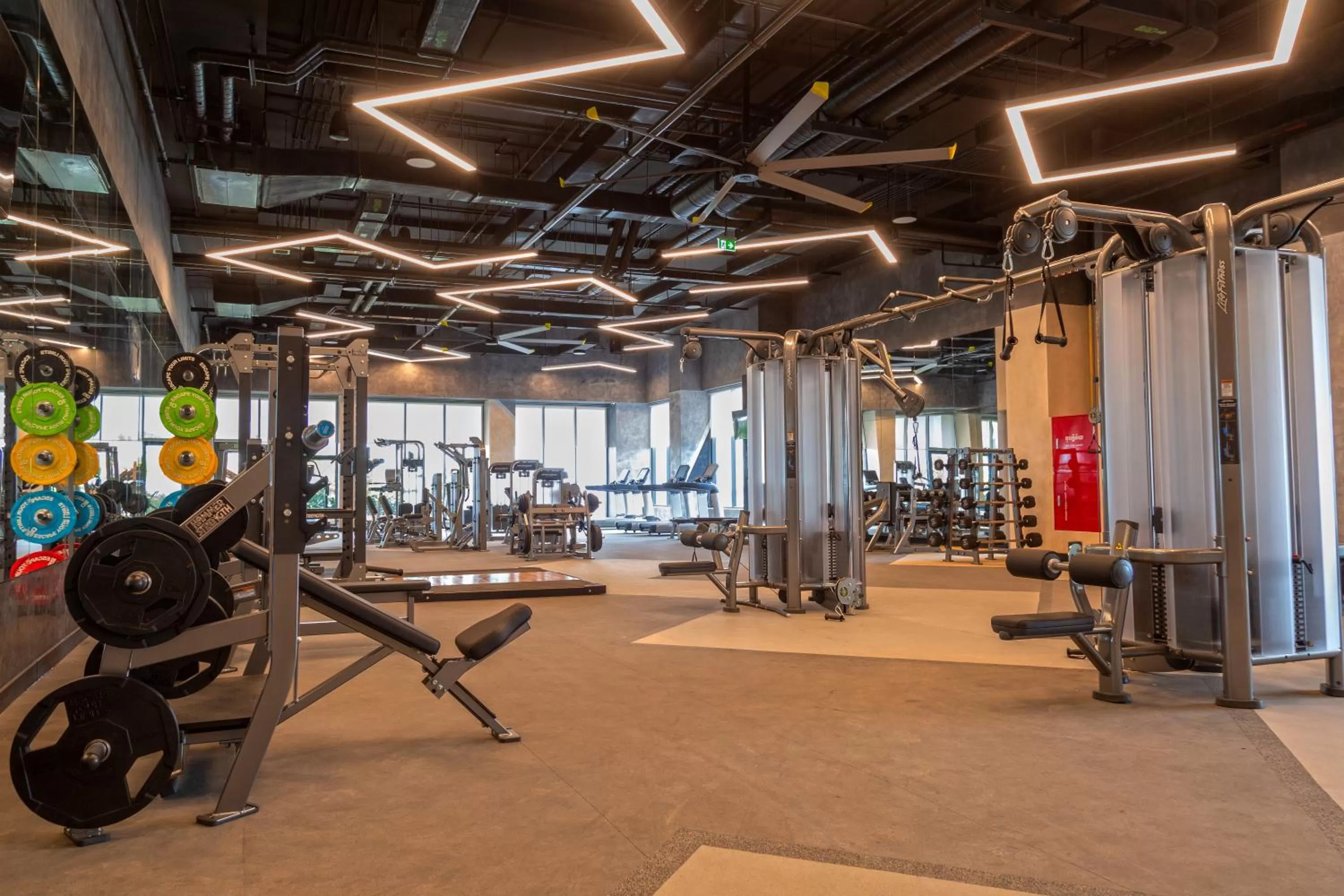 Fitness centre/facilities in SUN & MOON, Riverside Hotel