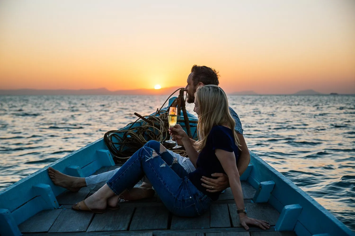 Sunset in Knai Bang Chatt Resort