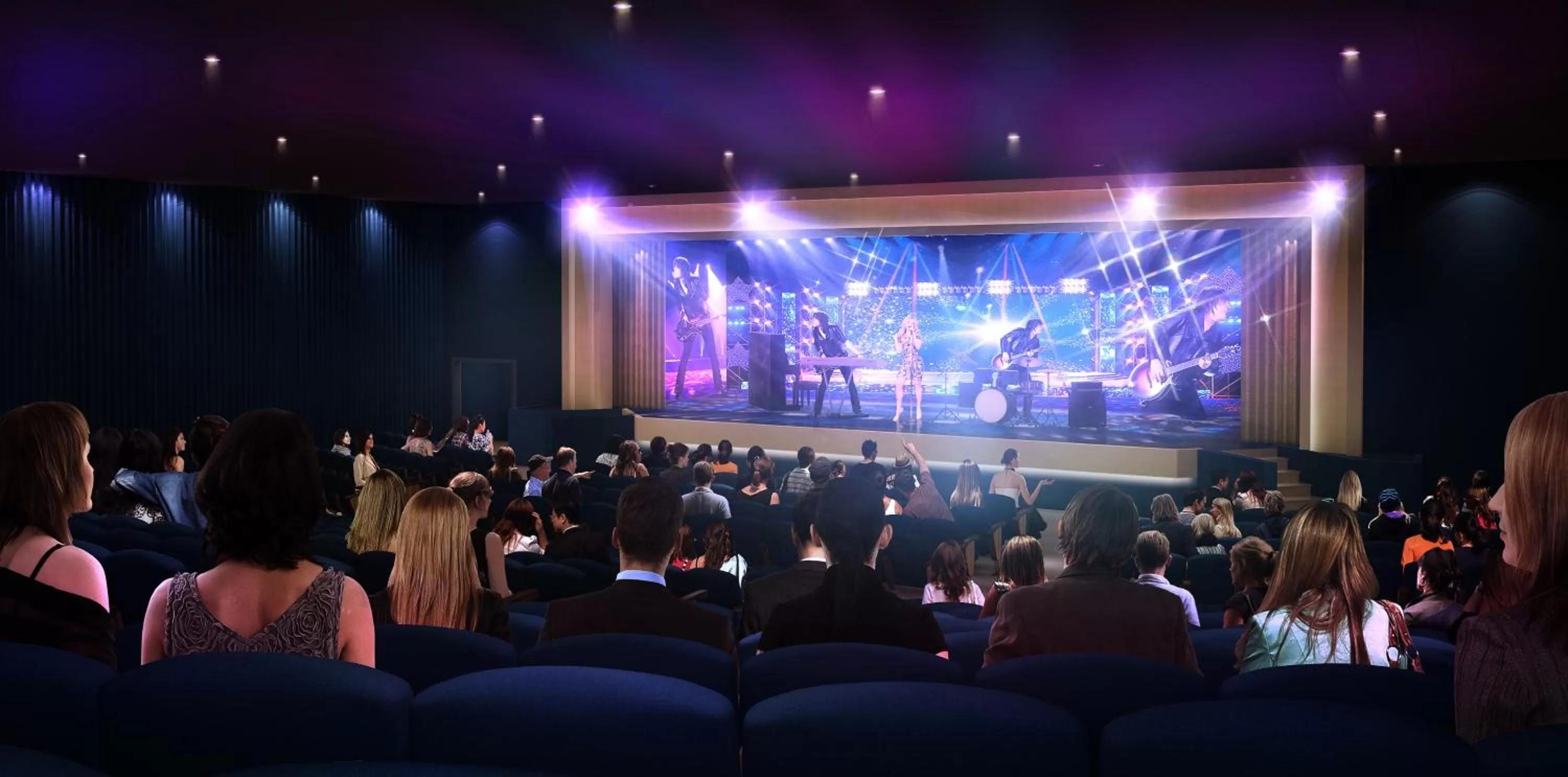 Evening entertainment in The Guest House at Graceland