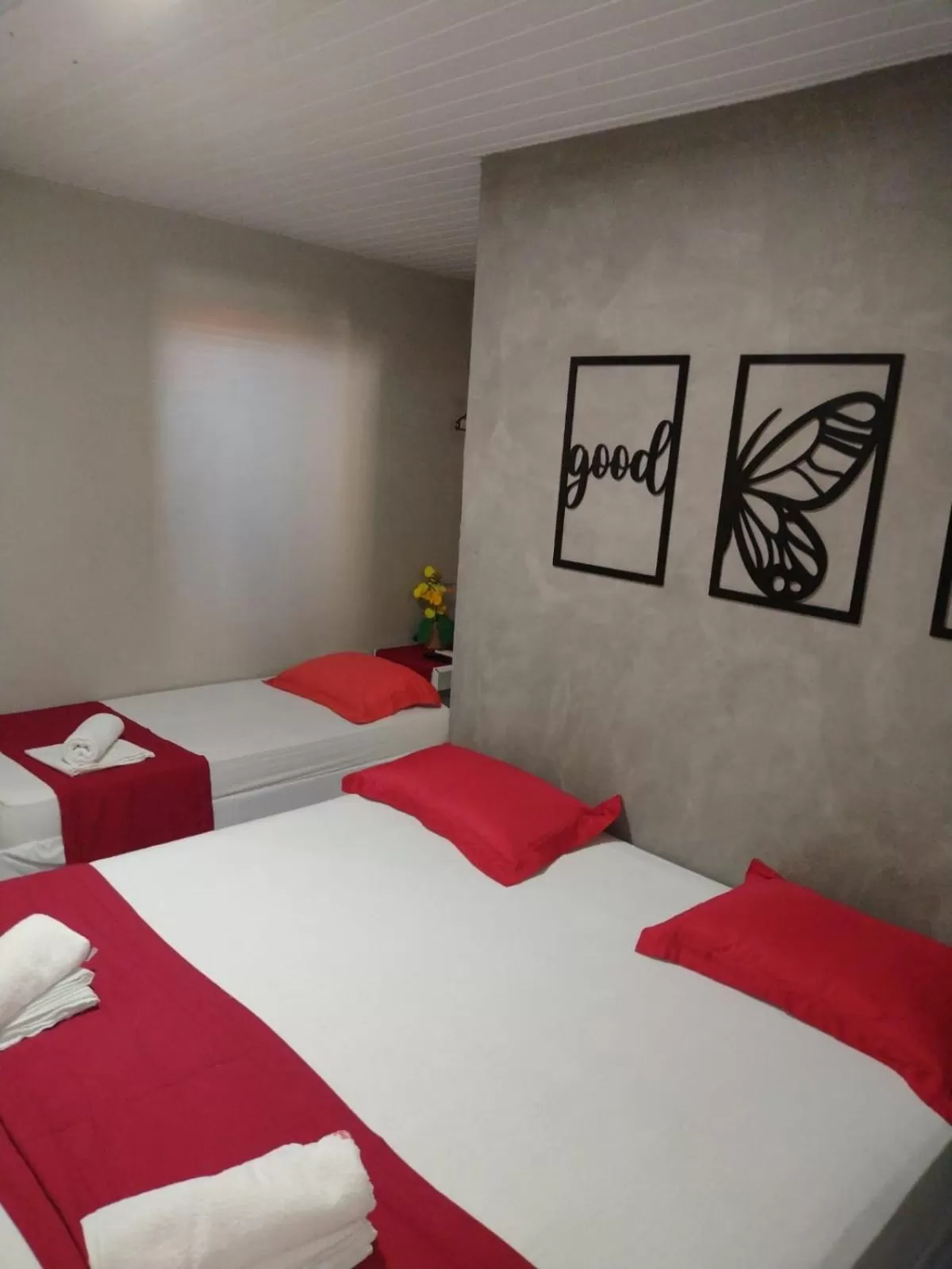 Bed in Nalu Beach Hotel pousada