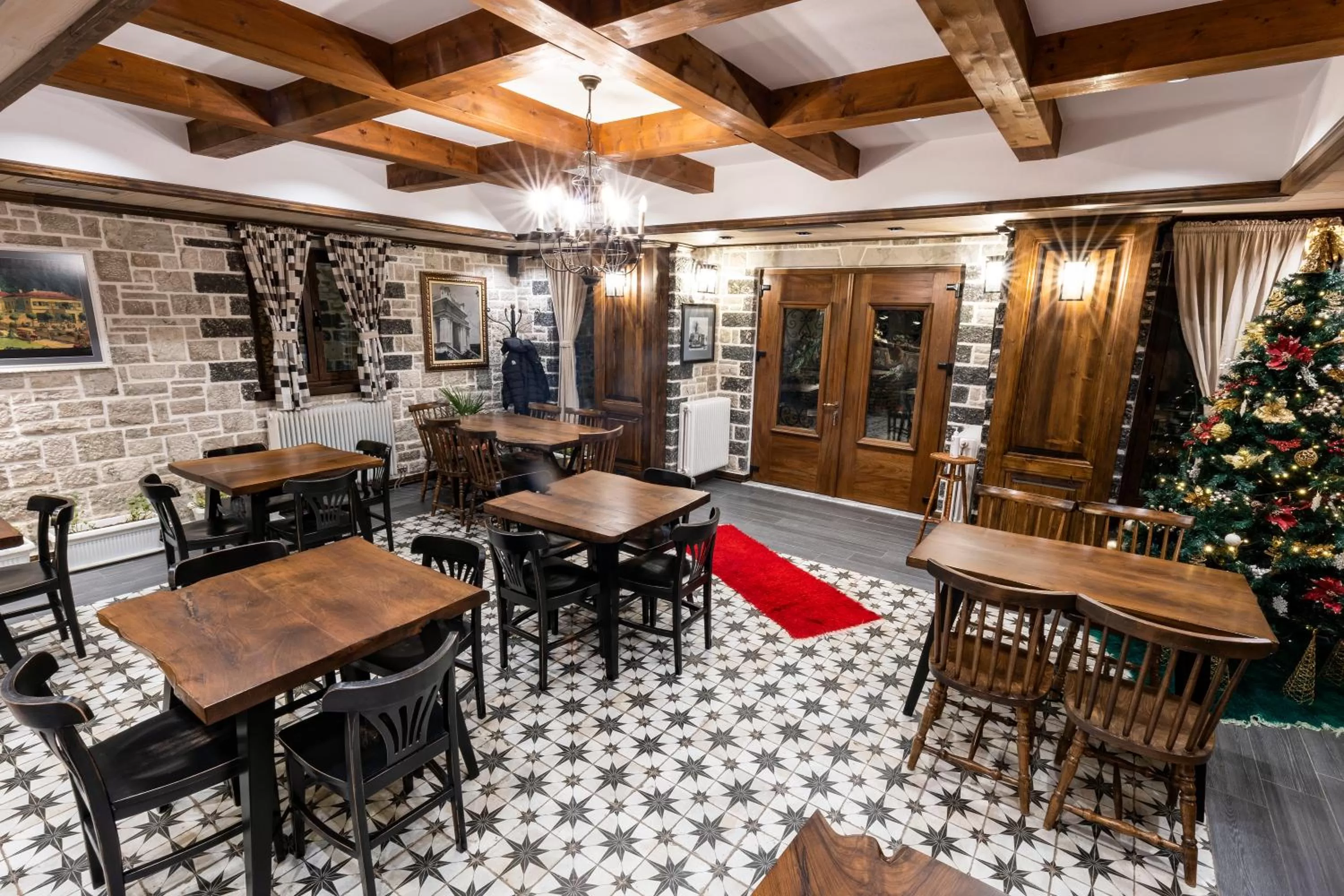 Lounge or bar in Bujtina Oxhaku