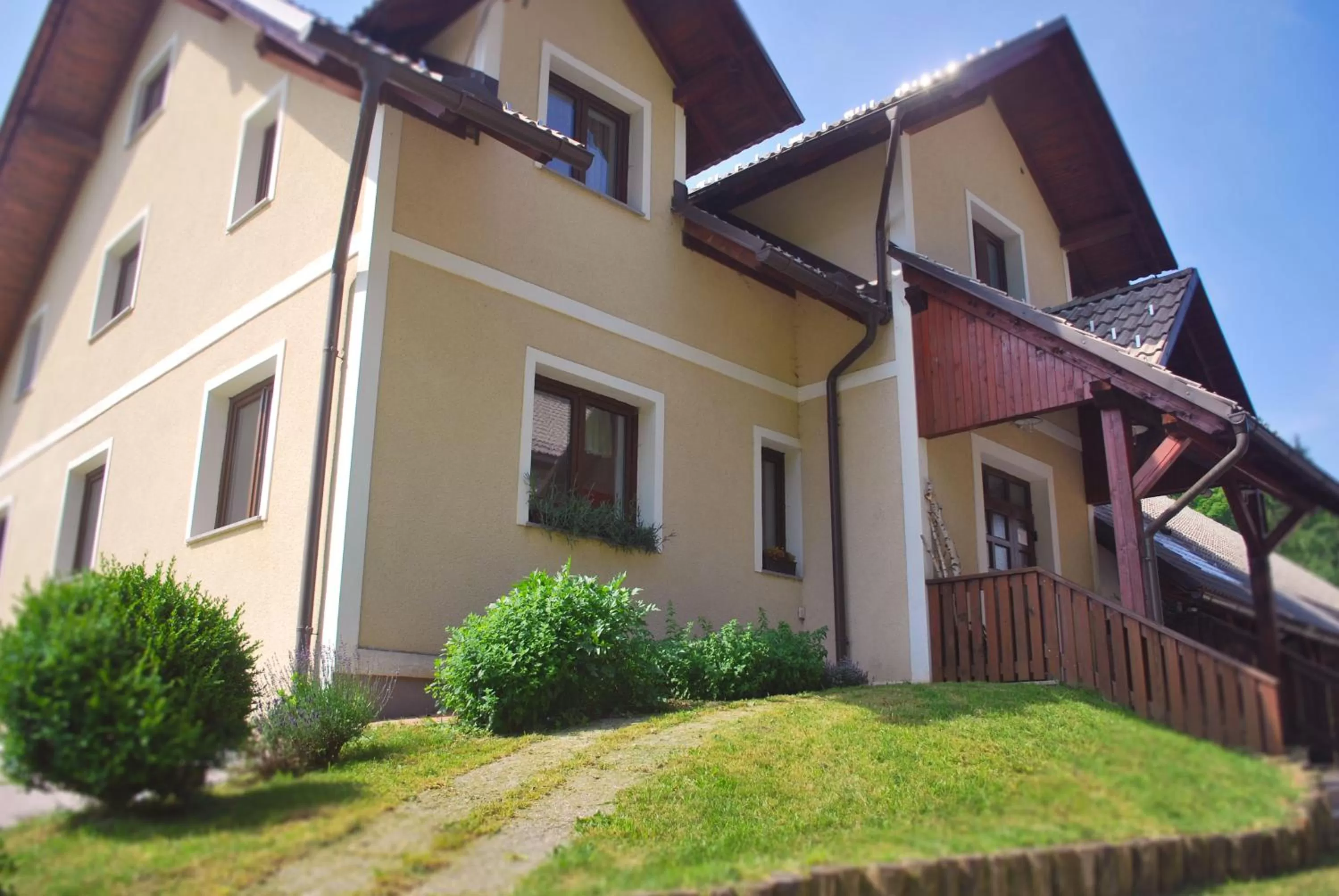 Facade/entrance, Property Building in Tourist Farm Pr'Dovar