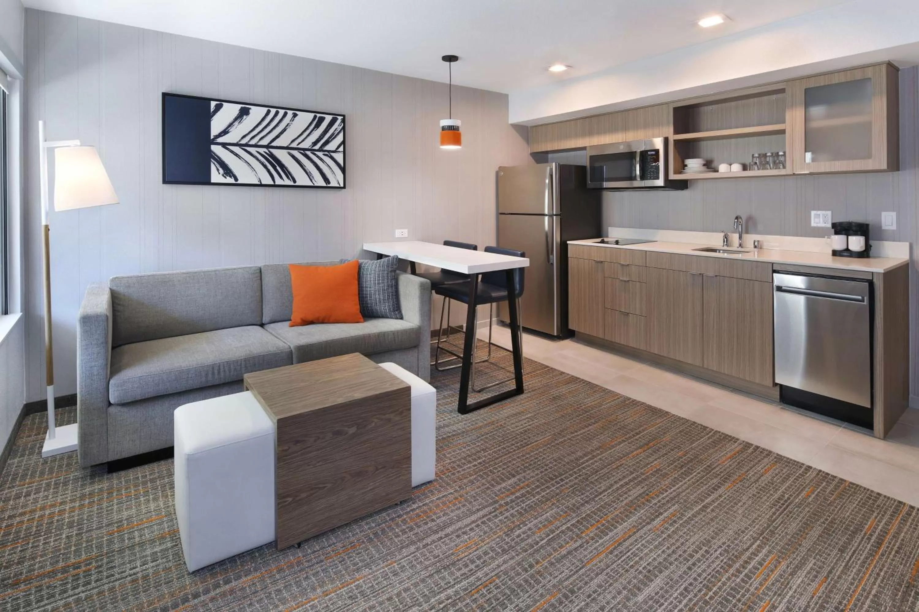 Living room in Homewood Suites By Hilton San Diego Central