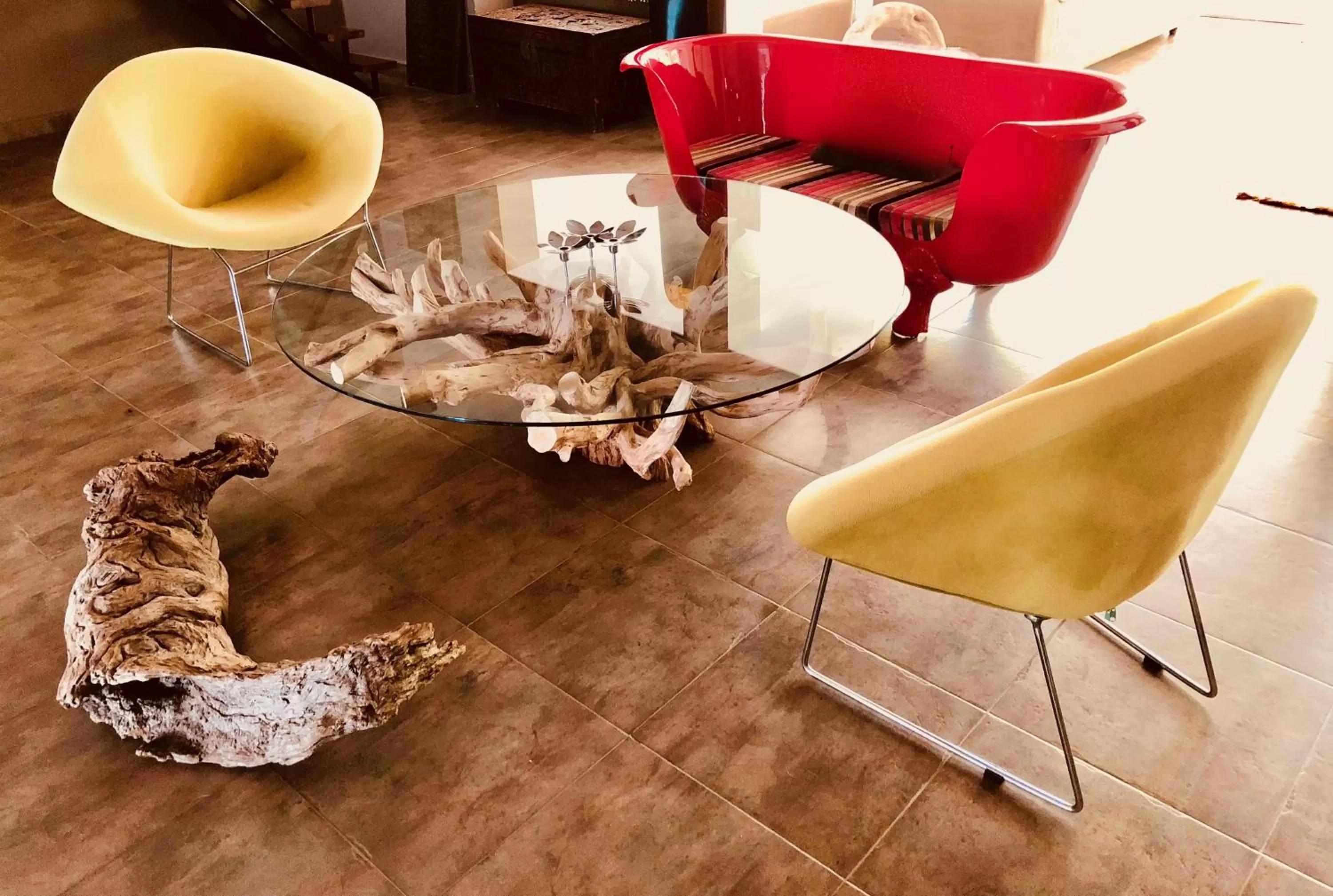 Decorative detail in PAP'S Chambres d'Hôtes