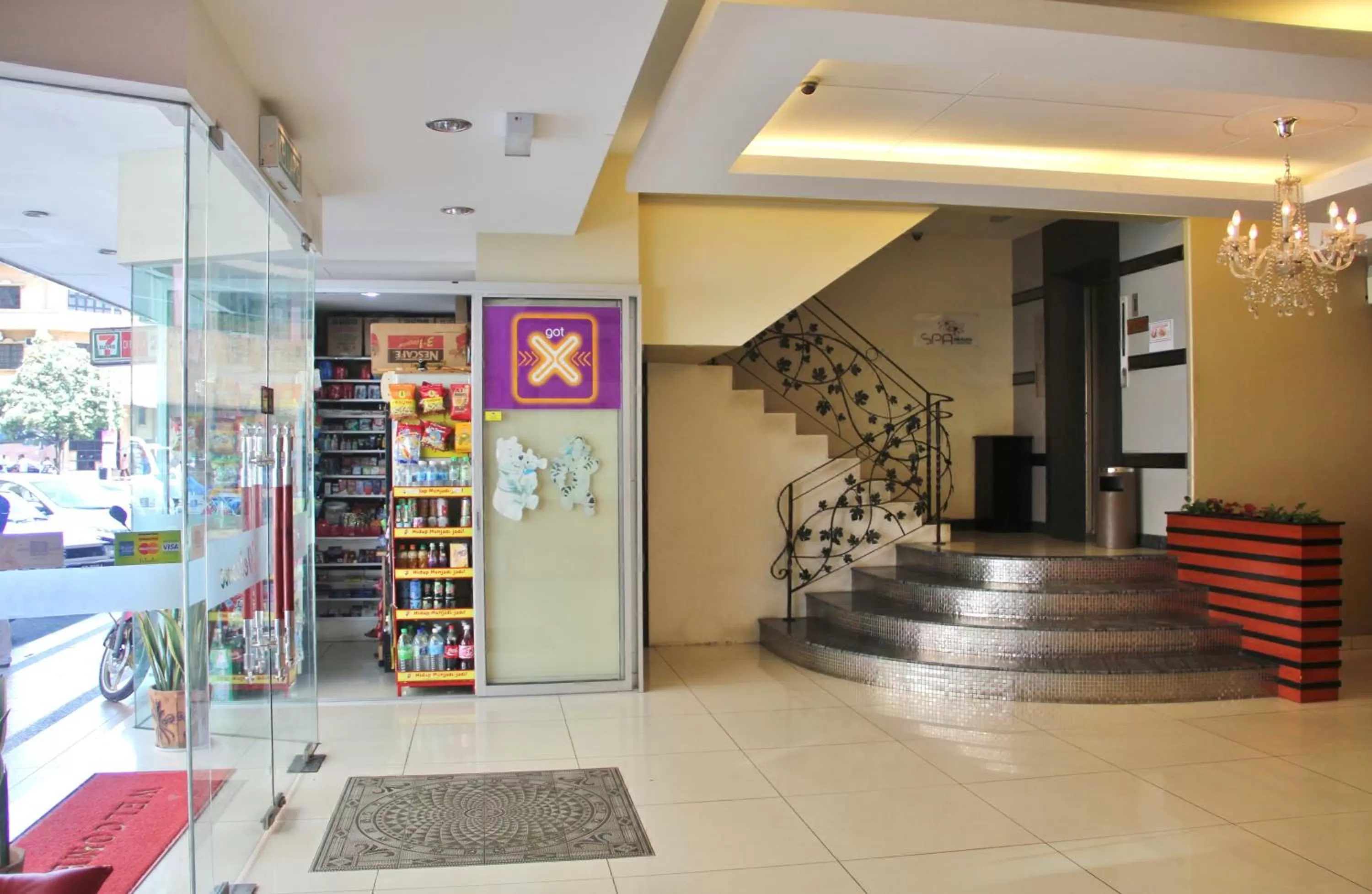 Lobby or reception in Prince Hotel