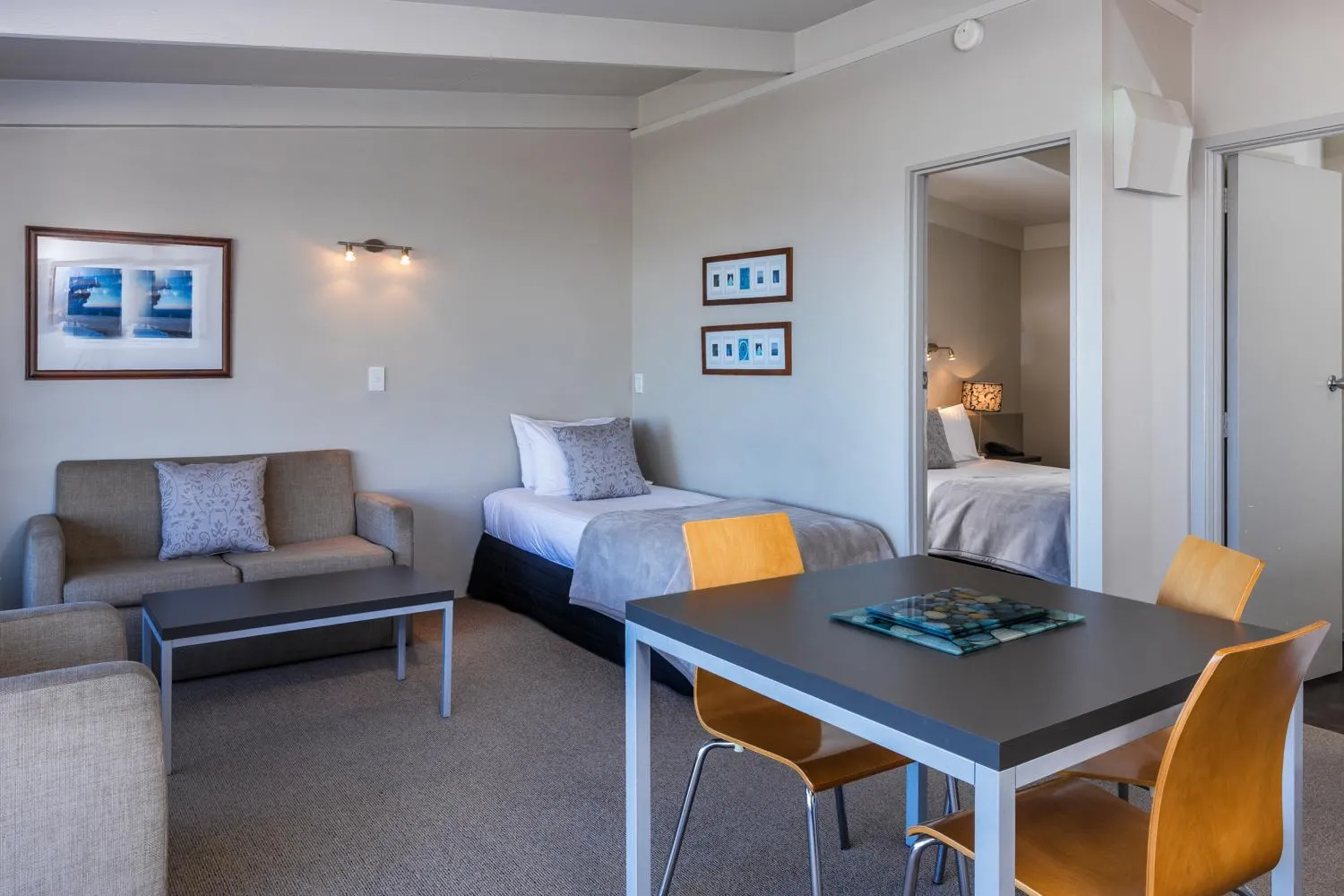 Photo of the whole room in Twin Peaks Lakeside Inn