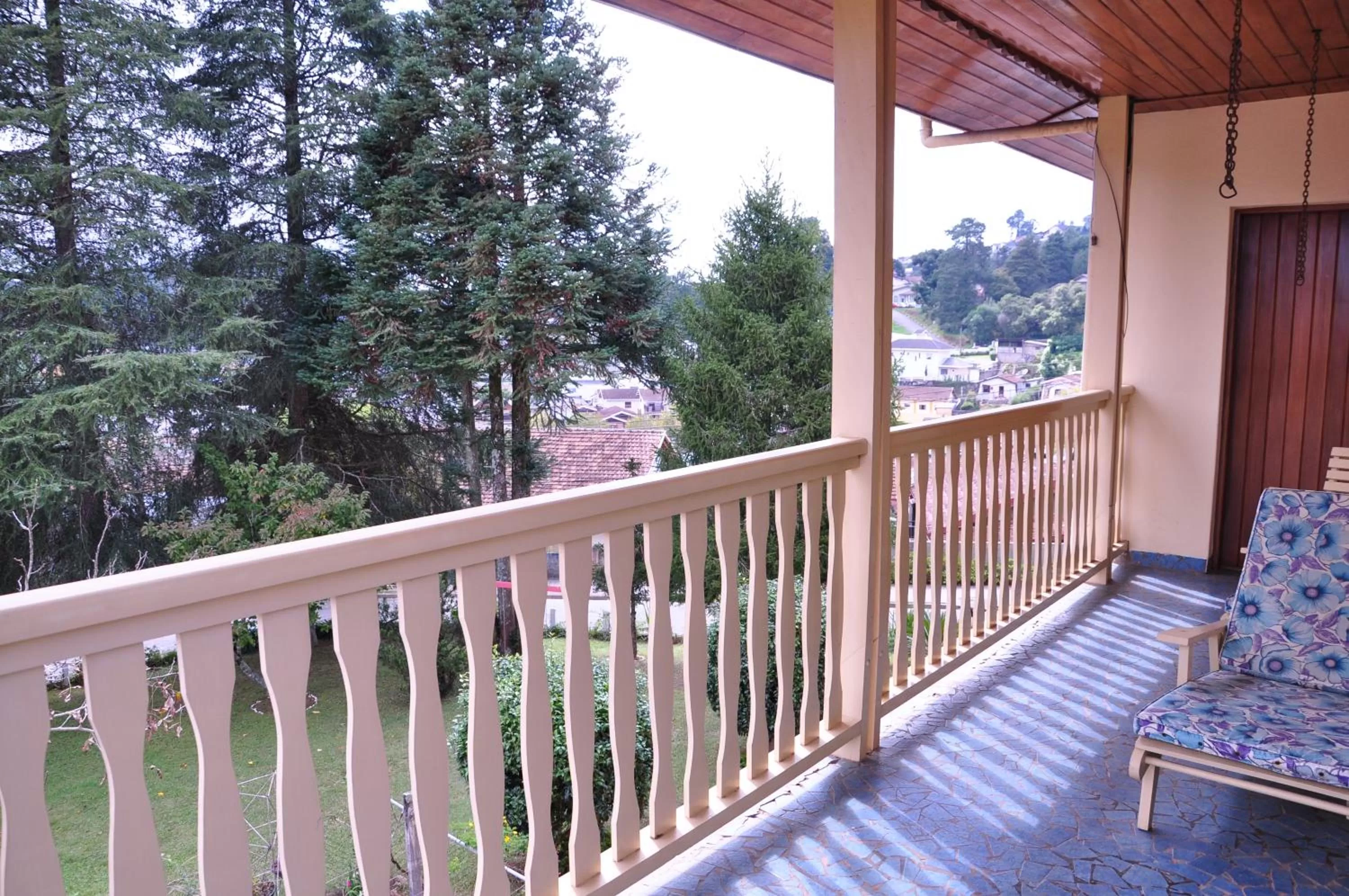 Balcony/Terrace in Pousada Curumi