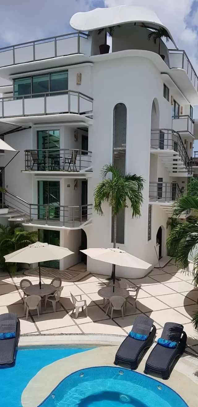 Property building in Hotel Blue Star Cancun