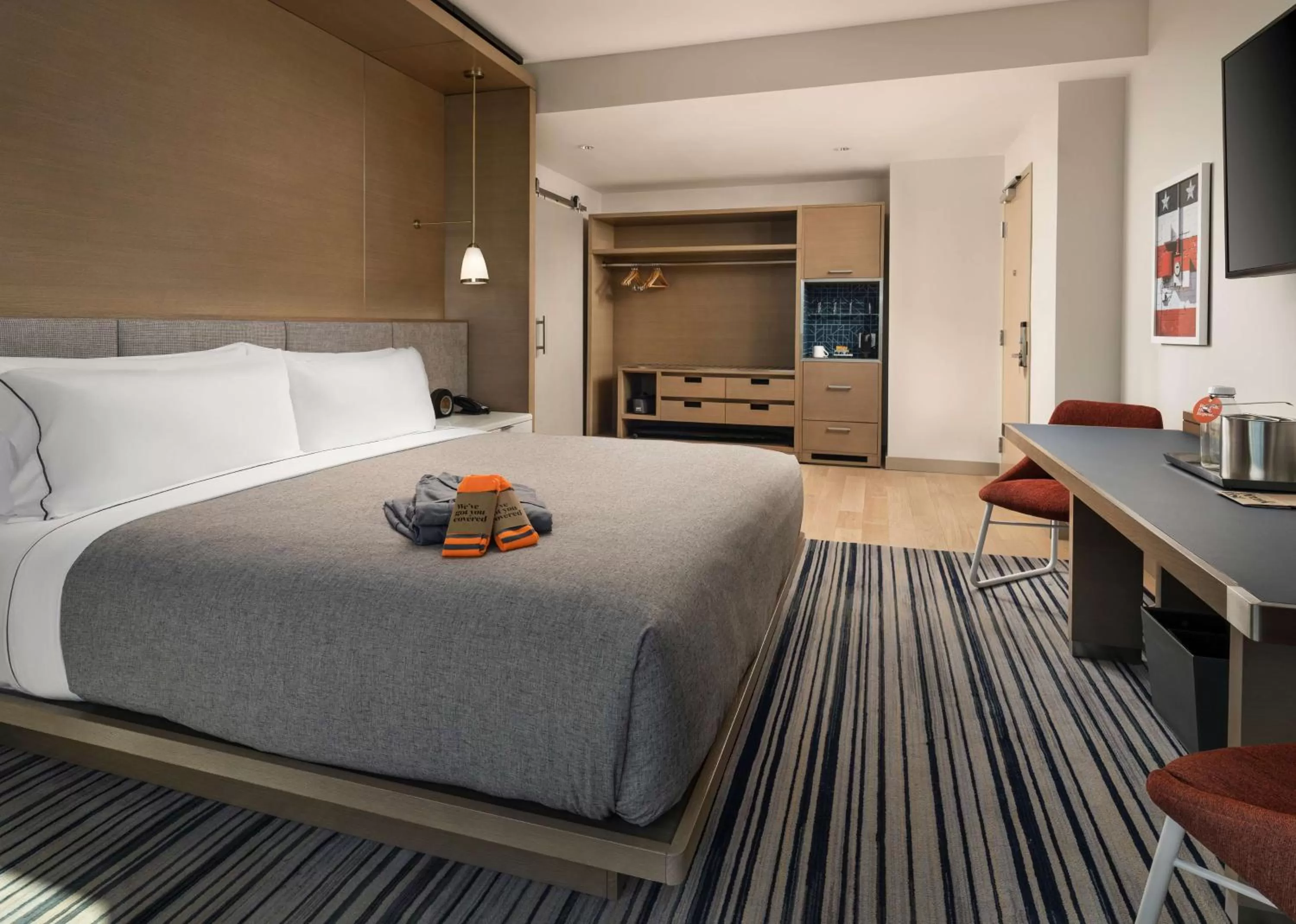 Bedroom, Bed in Canopy By Hilton Dallas Frisco Station