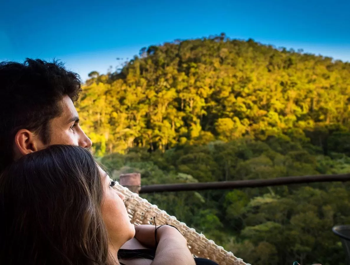 Mountain view in Pousada Vila Santa Barbara