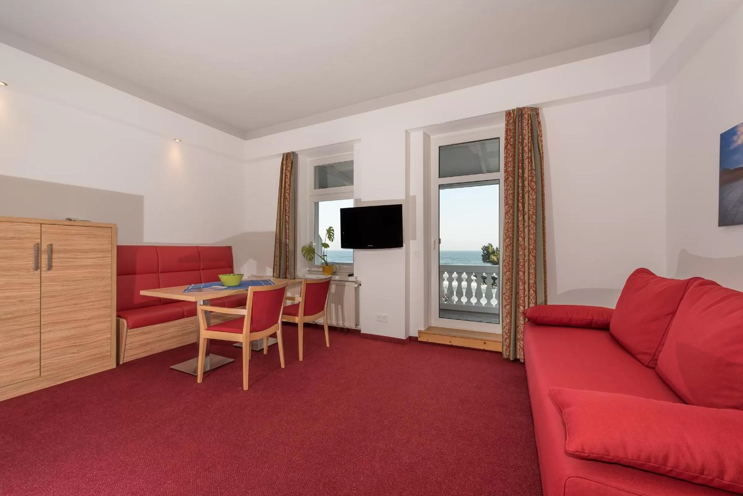 Day, Seating Area in Strandhotel zur Promenade