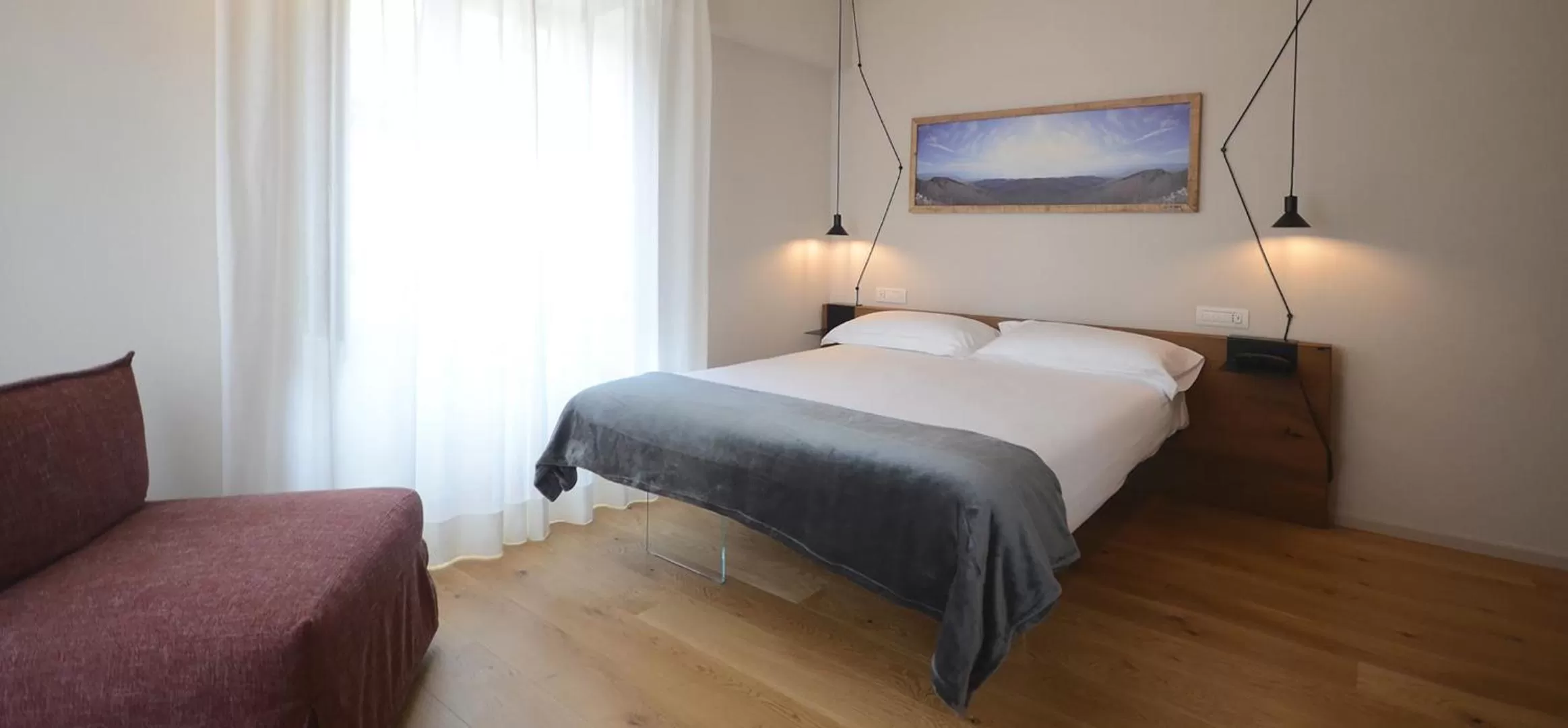 Bed in Albergo Centrale