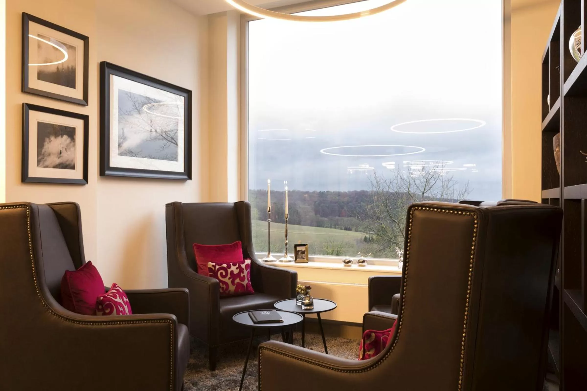 Lobby or reception in Hotel Brunnenhaus Schloss Landau