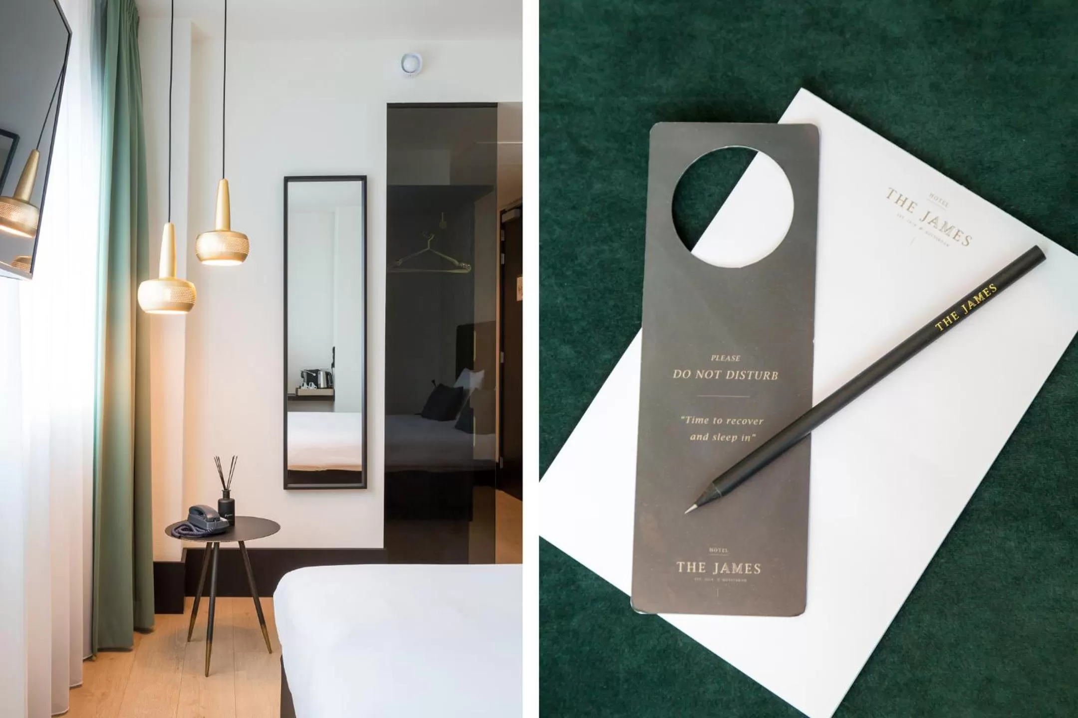 Bed in The James Rotterdam