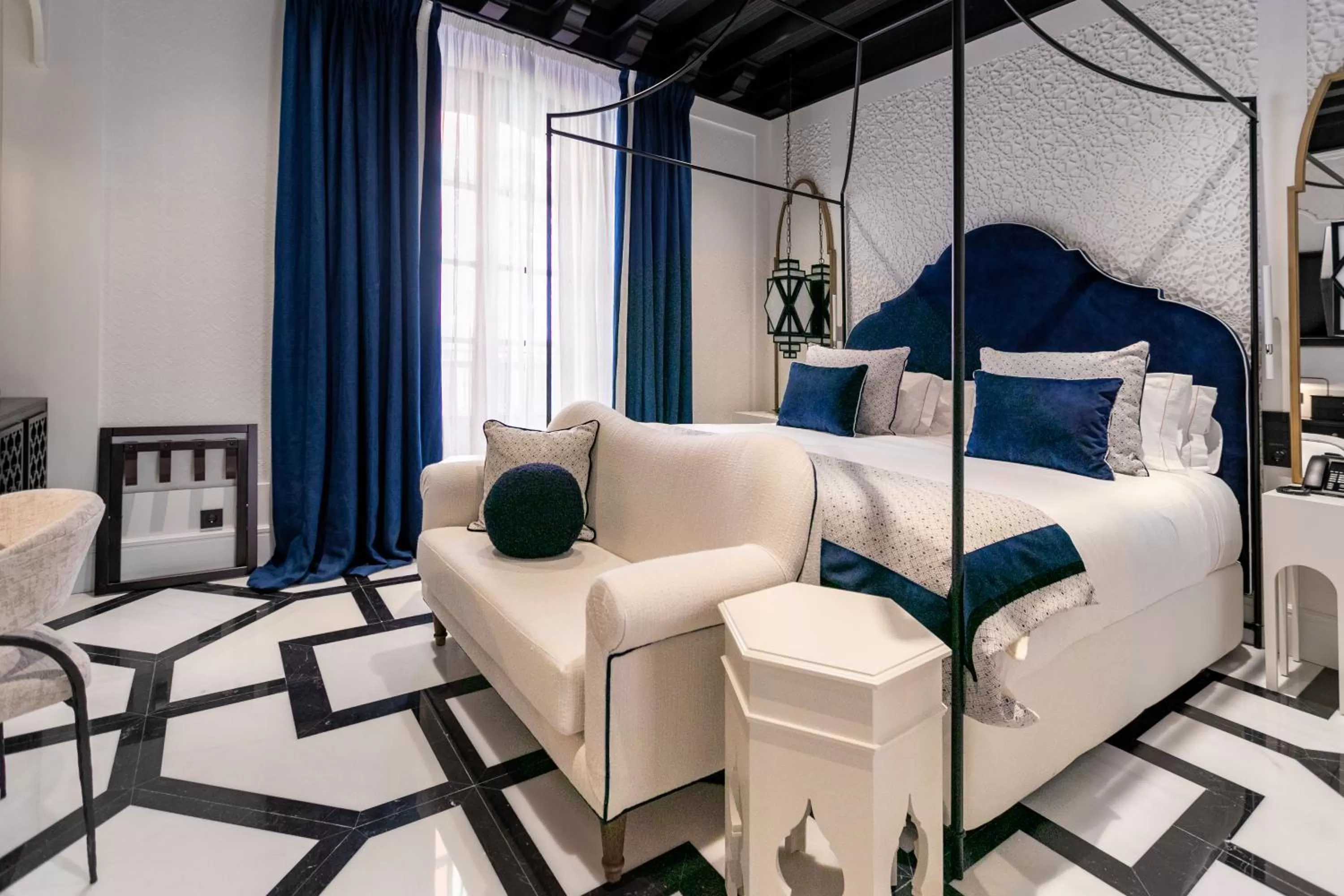 Bed in Hotel Casa Palacio Don Ramón