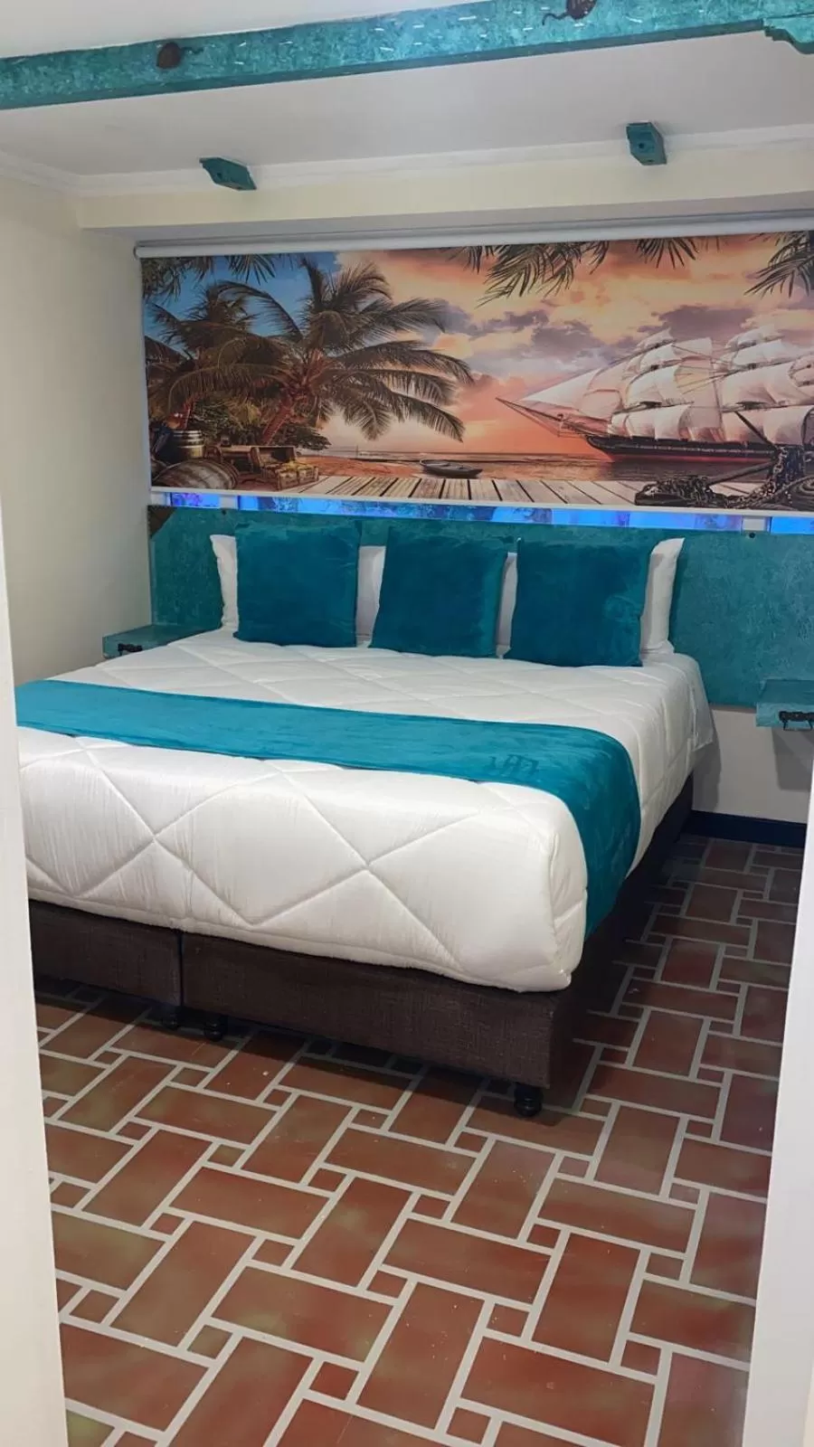 Bed in Hotel Casa Antigua