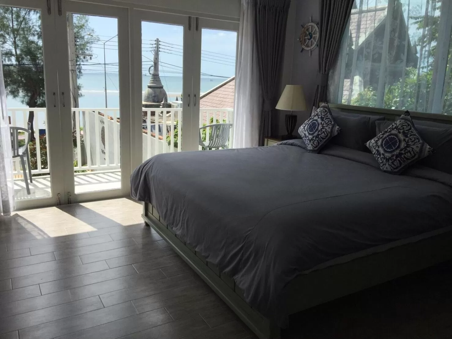 Bed in BC Summer Beach