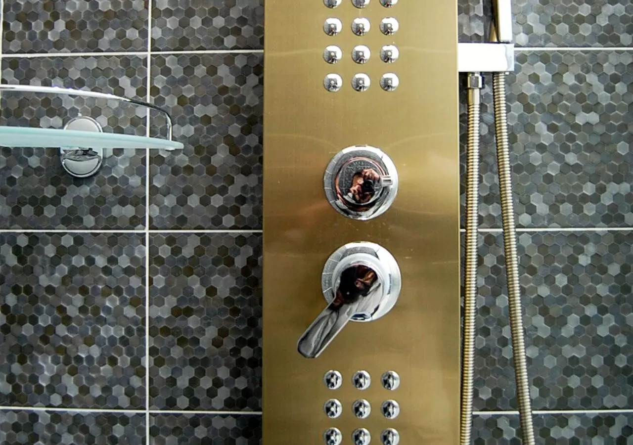 Shower in B&b Vittorio Emanuele II